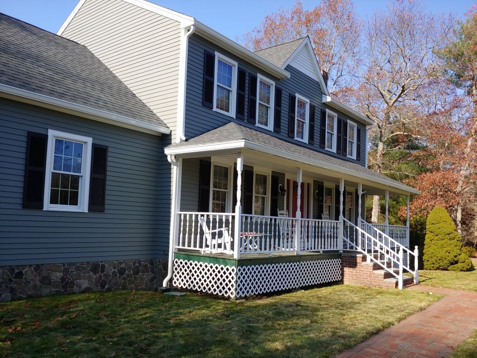 Gutter Installation using 6" K-Style Aluminum Gutter in Carver, Ma by Gutter Pro Enterprises