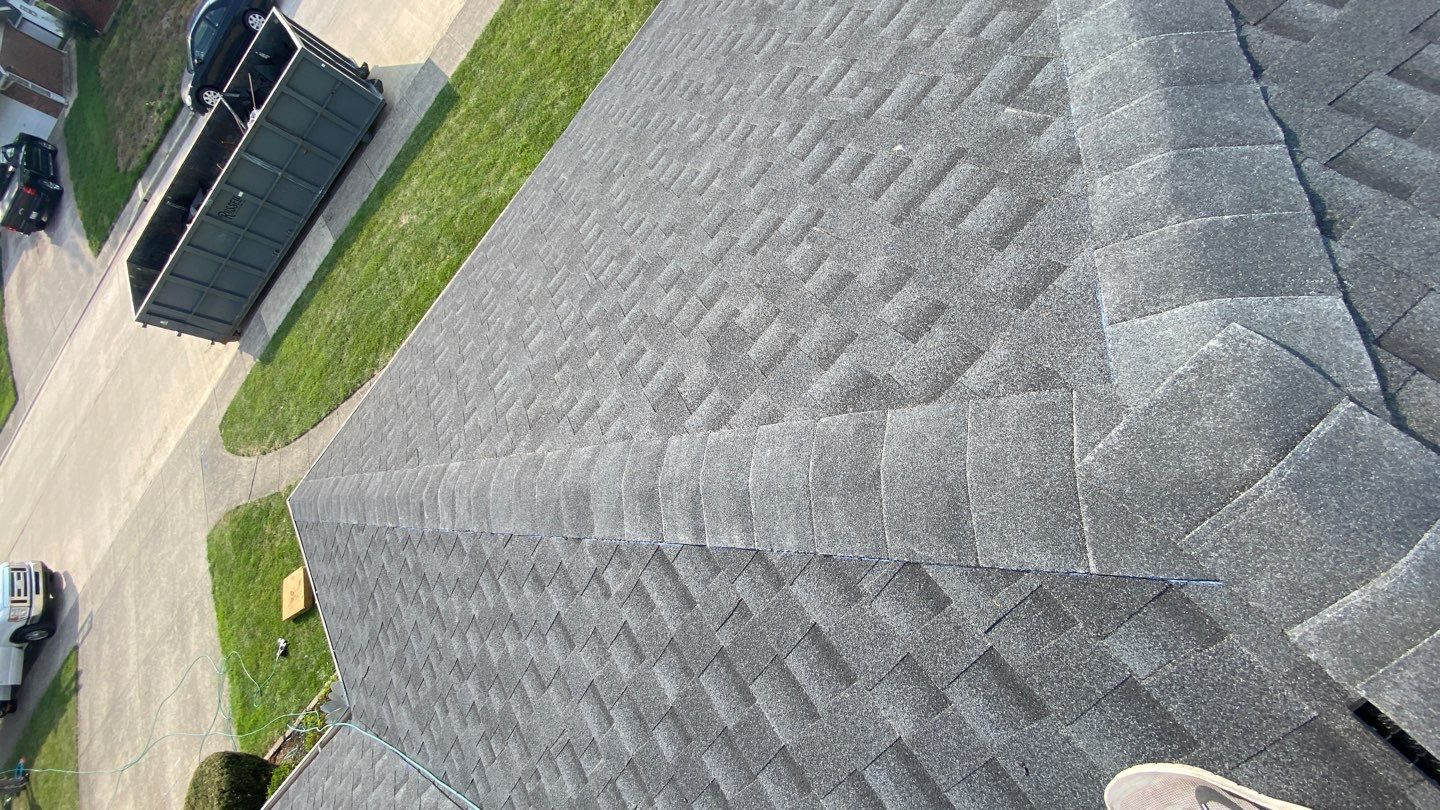 Residential Roofing Installation using GAF Timberline HDZ Charcoal by Nitro Roofing and Construction