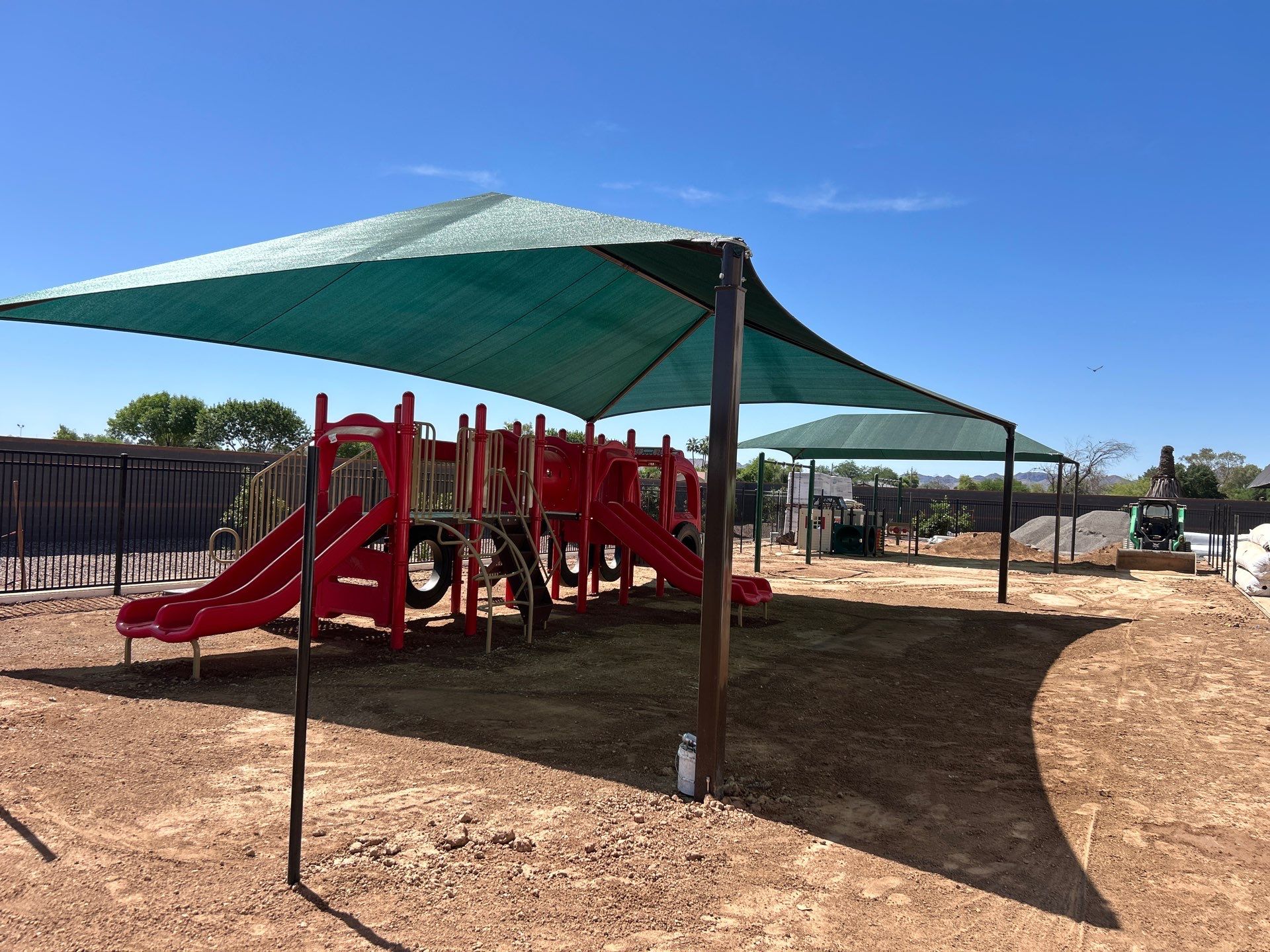 Synthetic Turf and Playground Equipment Queen Creek Preschool by Southwest Greens Midwest