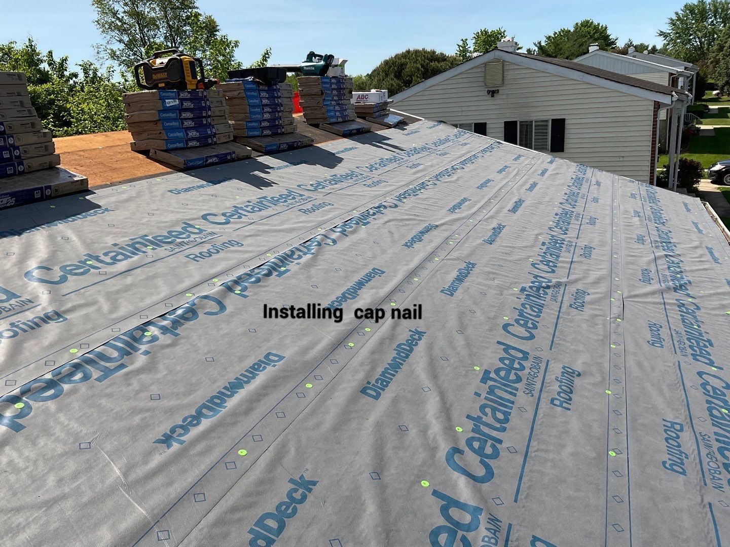 Residential Roofing Installation using CertainTeed Shingles by Alpha Design Services
