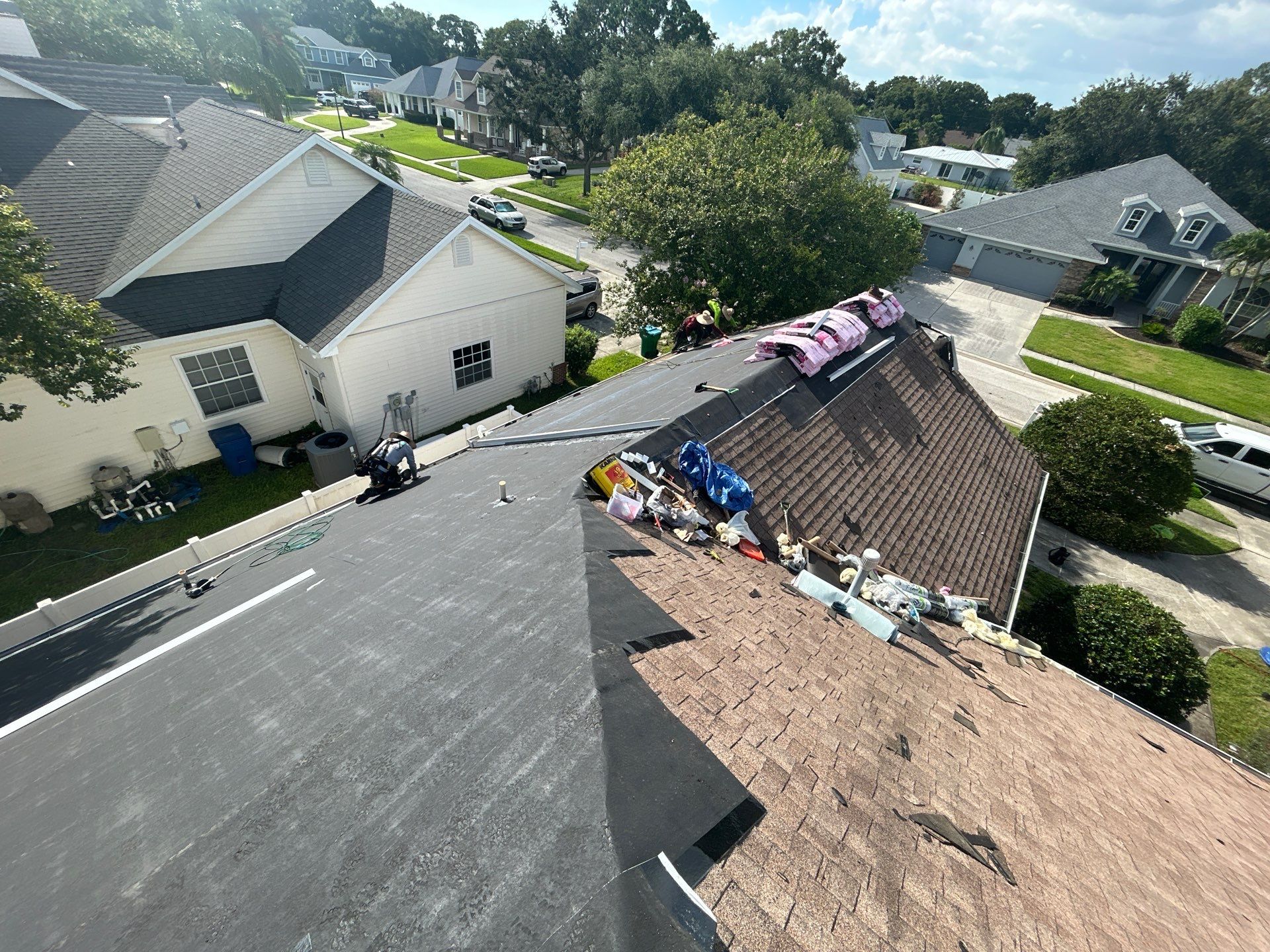 Project in Palm Harbor 34683 by Mitchell Roofing Company LLC 