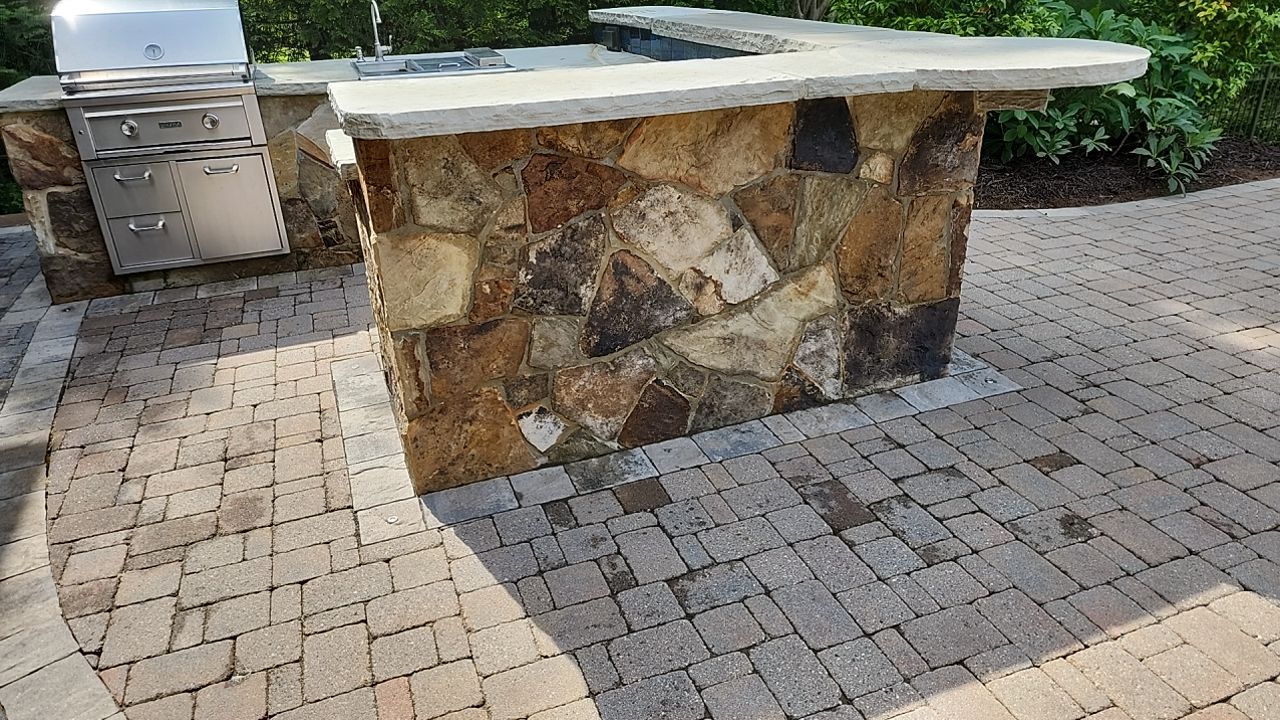 House Wash using cleaner by Power Wash Masters LLC