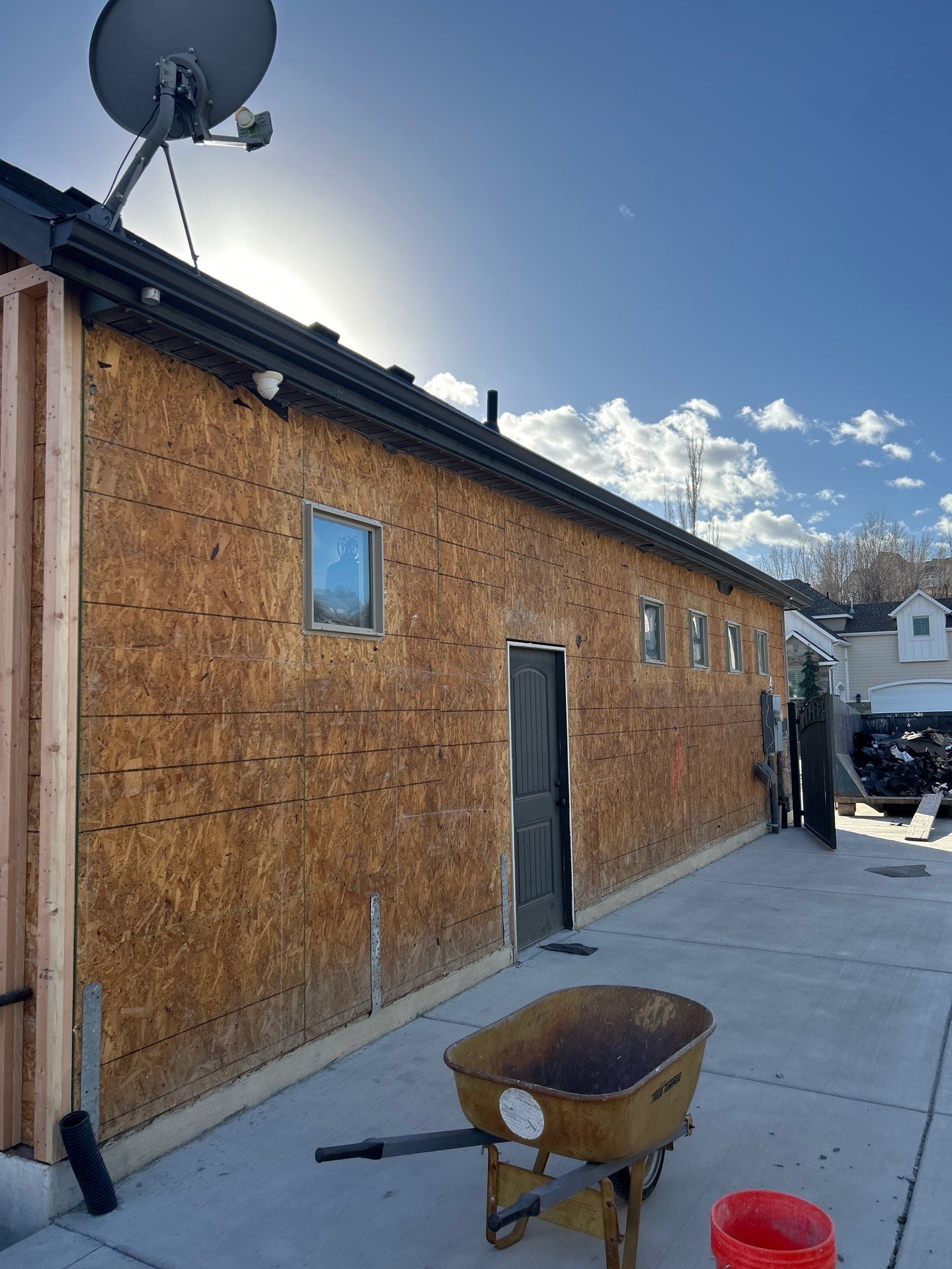 South Jordan | Massive Board & Batten Upgrade | Cobble Stone & Dark Bronze by Ideal Siding Utah