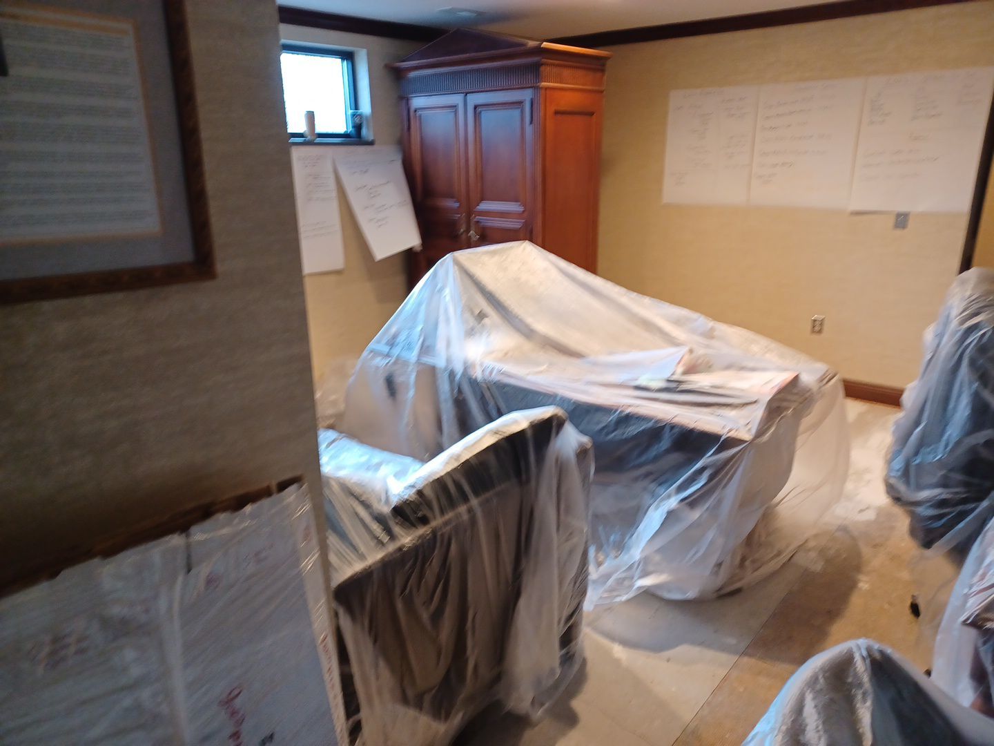 Project in Commerce Township by EzDry Water Mitigation & Property Restoration