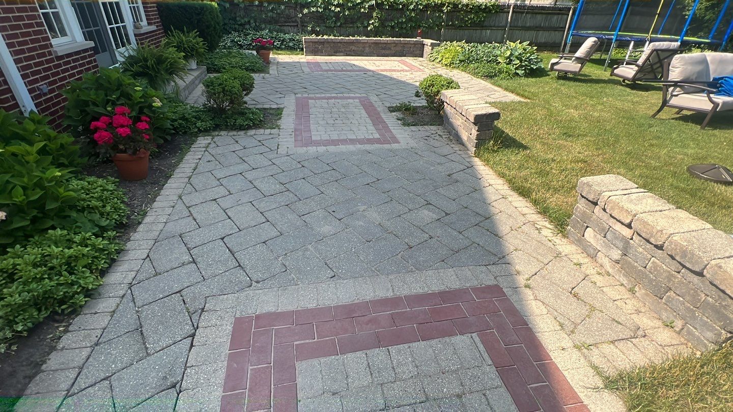 Brick paver clean, sand and seal. using Surebond SB-1300 by Northern Power Washing LLC.