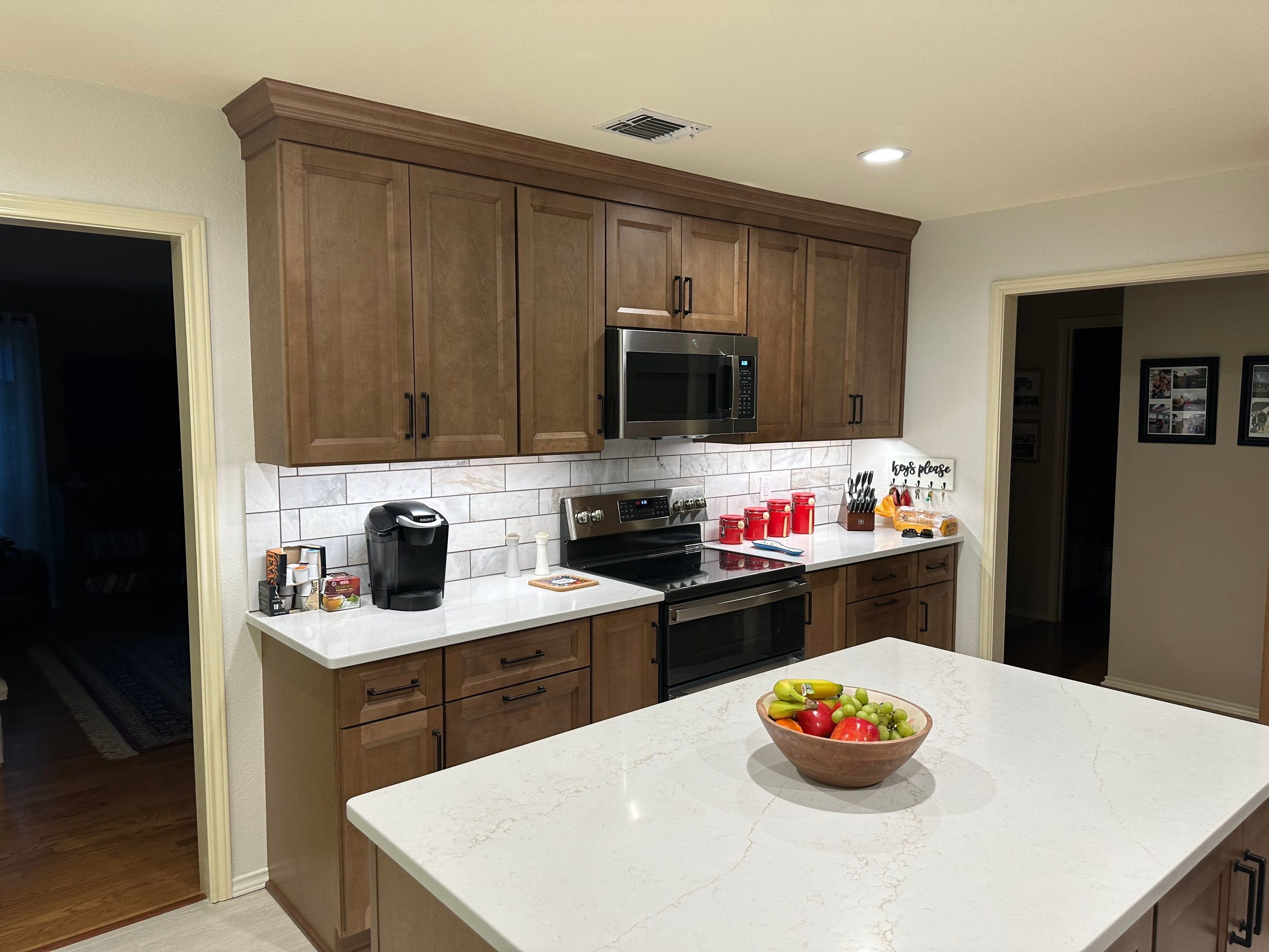 Stone Oak Kitchen Remodel | Bright Transitional Kitchen Transformation by Legacy Bath and Kitchen