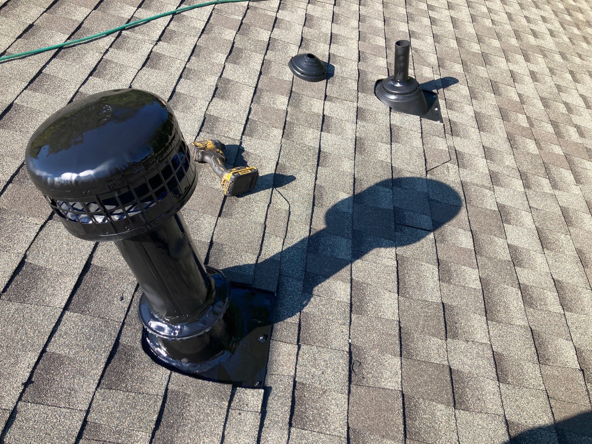 Alpharetta, GA Roof Replacement GAF Timberline HDZ Weathered Wood by Reset Roofing