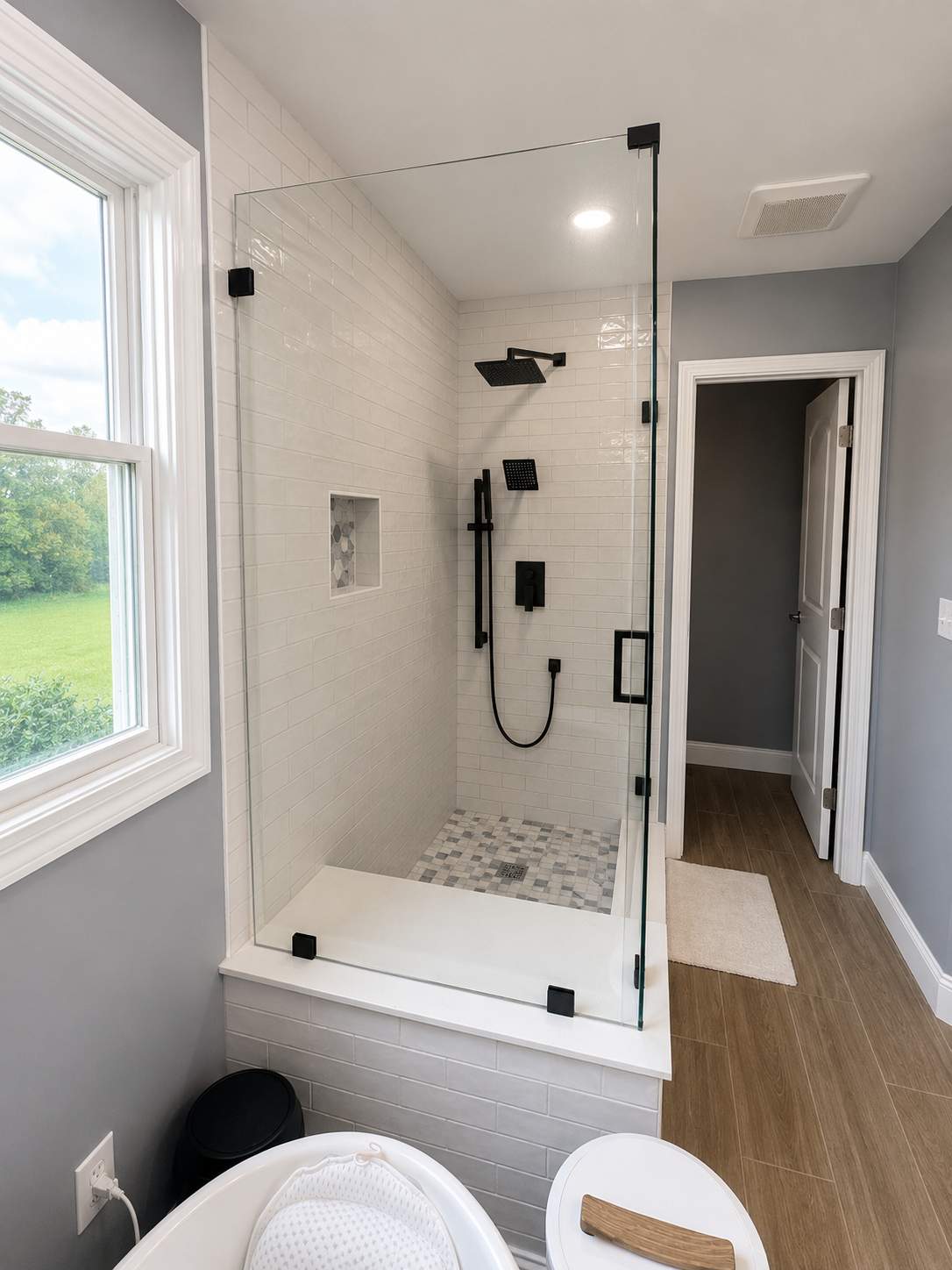Bathroom Remodel  by Farmer Home Solutions
