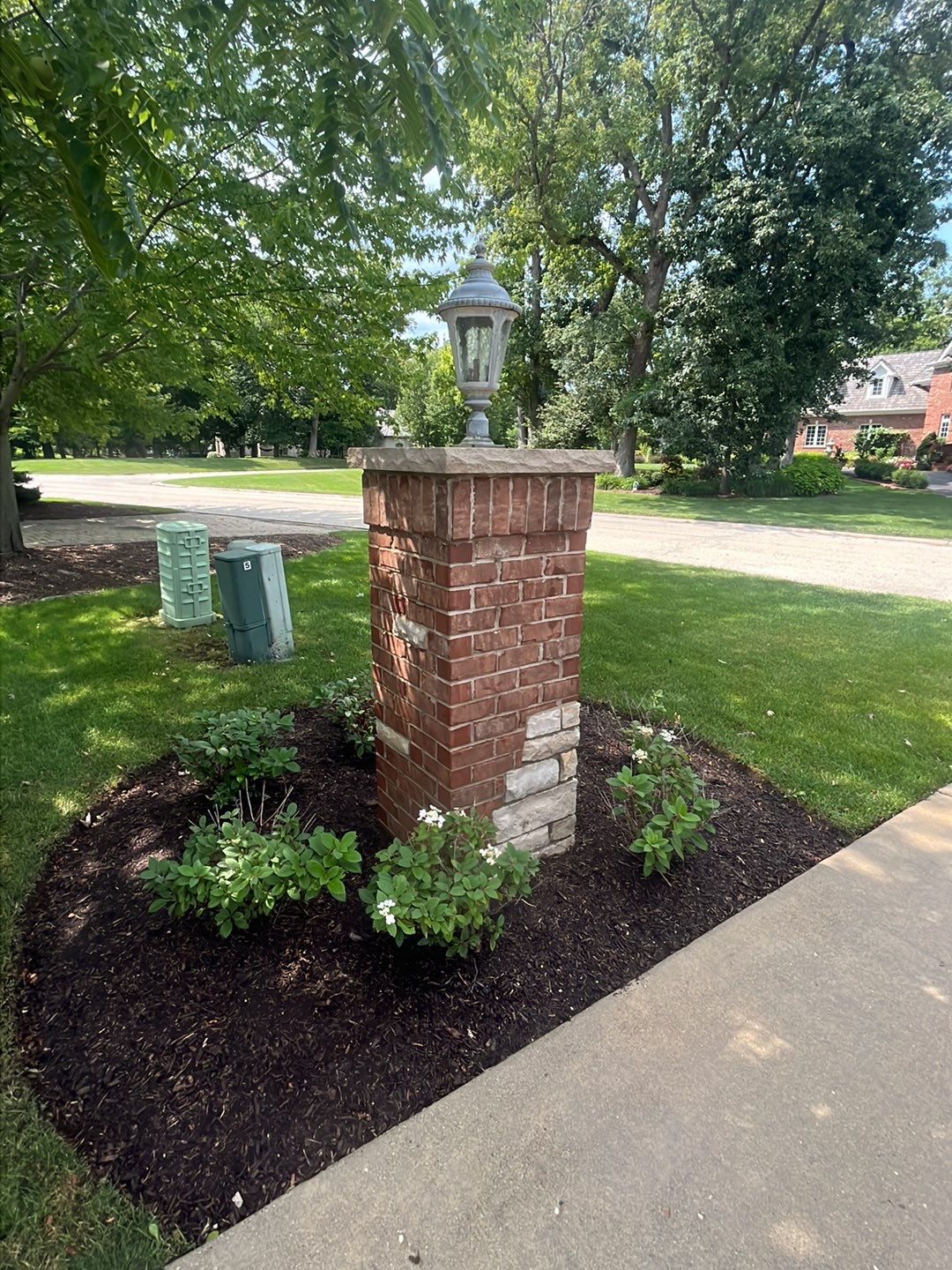 Brick paver clean, sand and seal.  using Surebond SB-1300 by Northern Power Washing LLC.