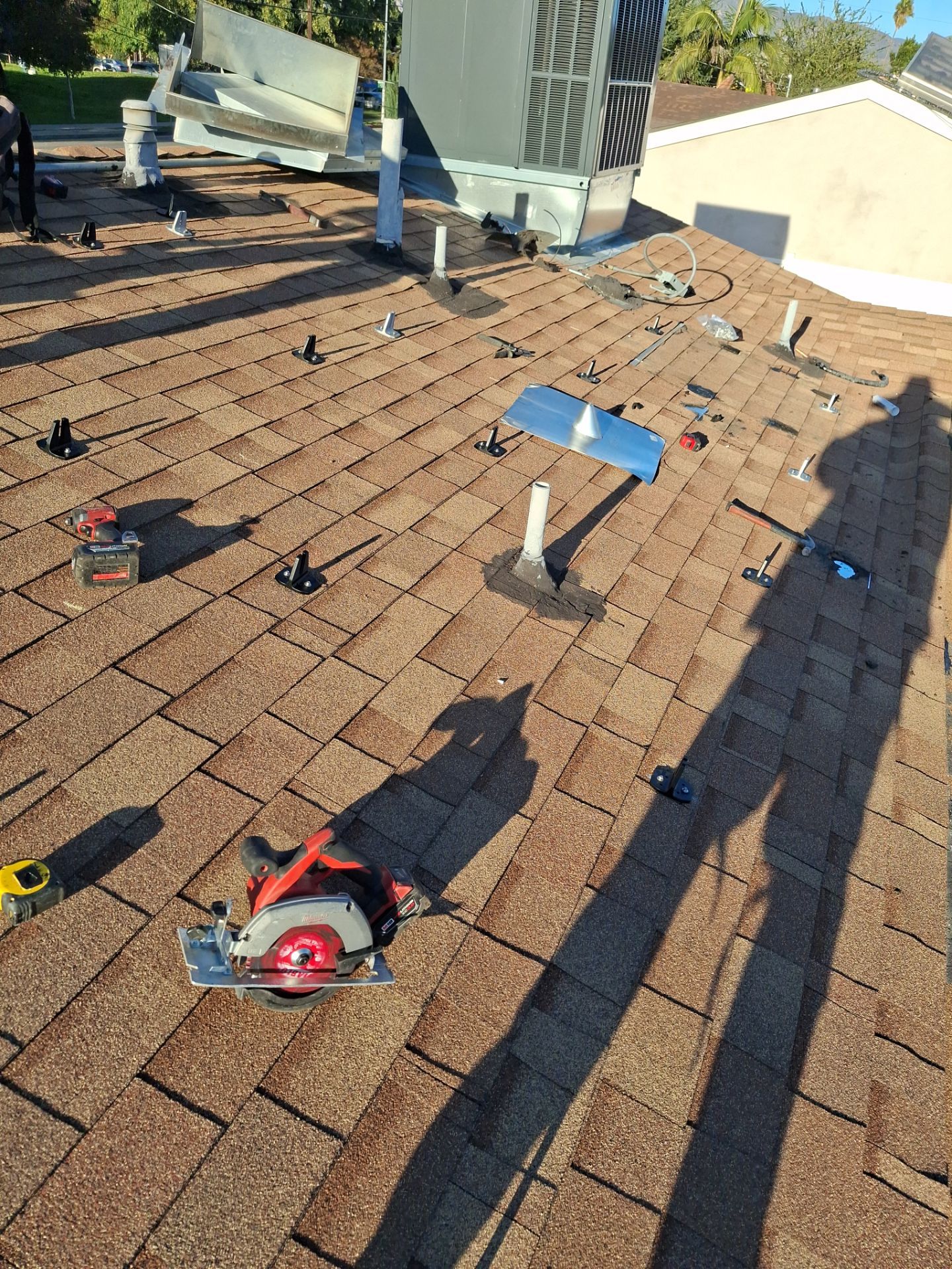 Twelve Panel Solar Installation in Los Angeles by AWS Solar