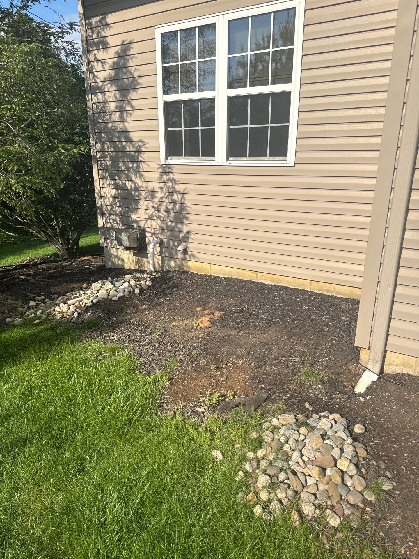 Backyard Retreat: Techo-Bloc Patio + Firepit Lounge by Saylor’s Lawn & Landscape