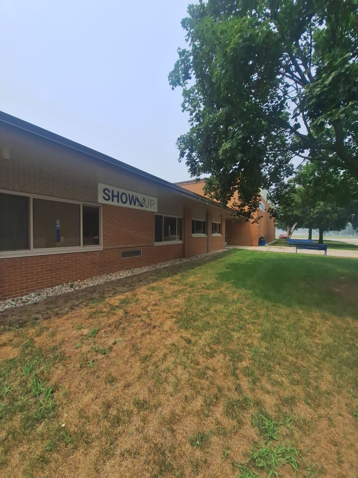 Commercial Exterior Pressure Washing and Soffit Preparation in Muskegon by Gordon Painting