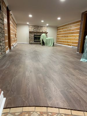 Basement finishing after flood