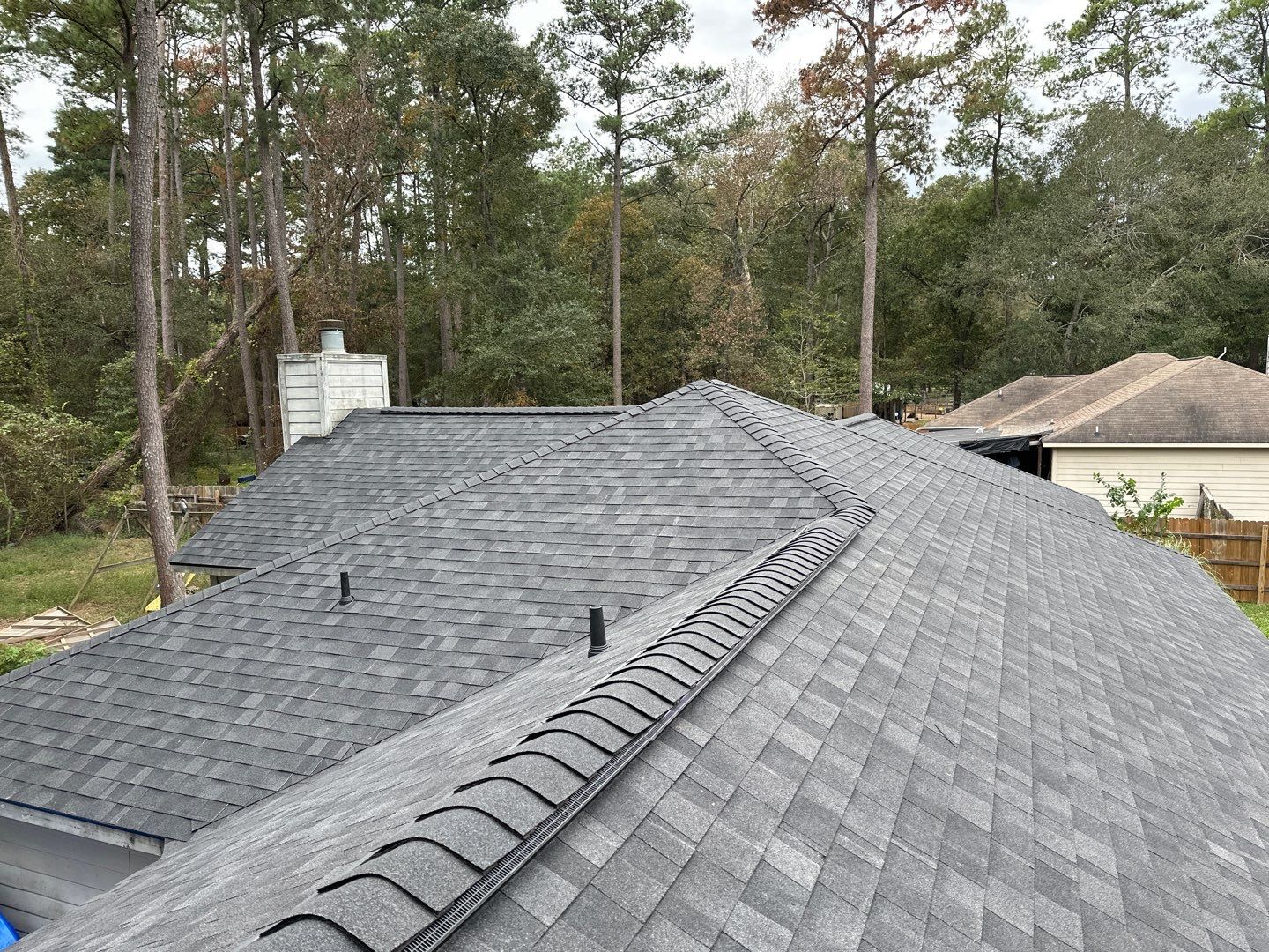 Residential Roofing Installation using Owen's Corning Duration (Lifetime) Shingles by Roof Repair Company