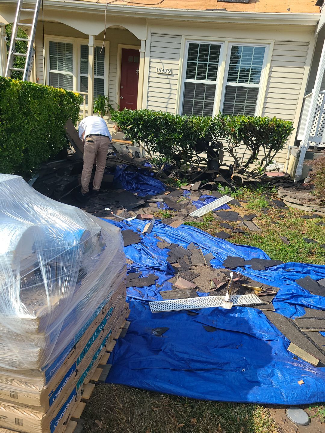 Montclair: Roof Installation with CertainTeed Landmark Designer Shingles in Burnt Sienna by RM Banning, Inc.
