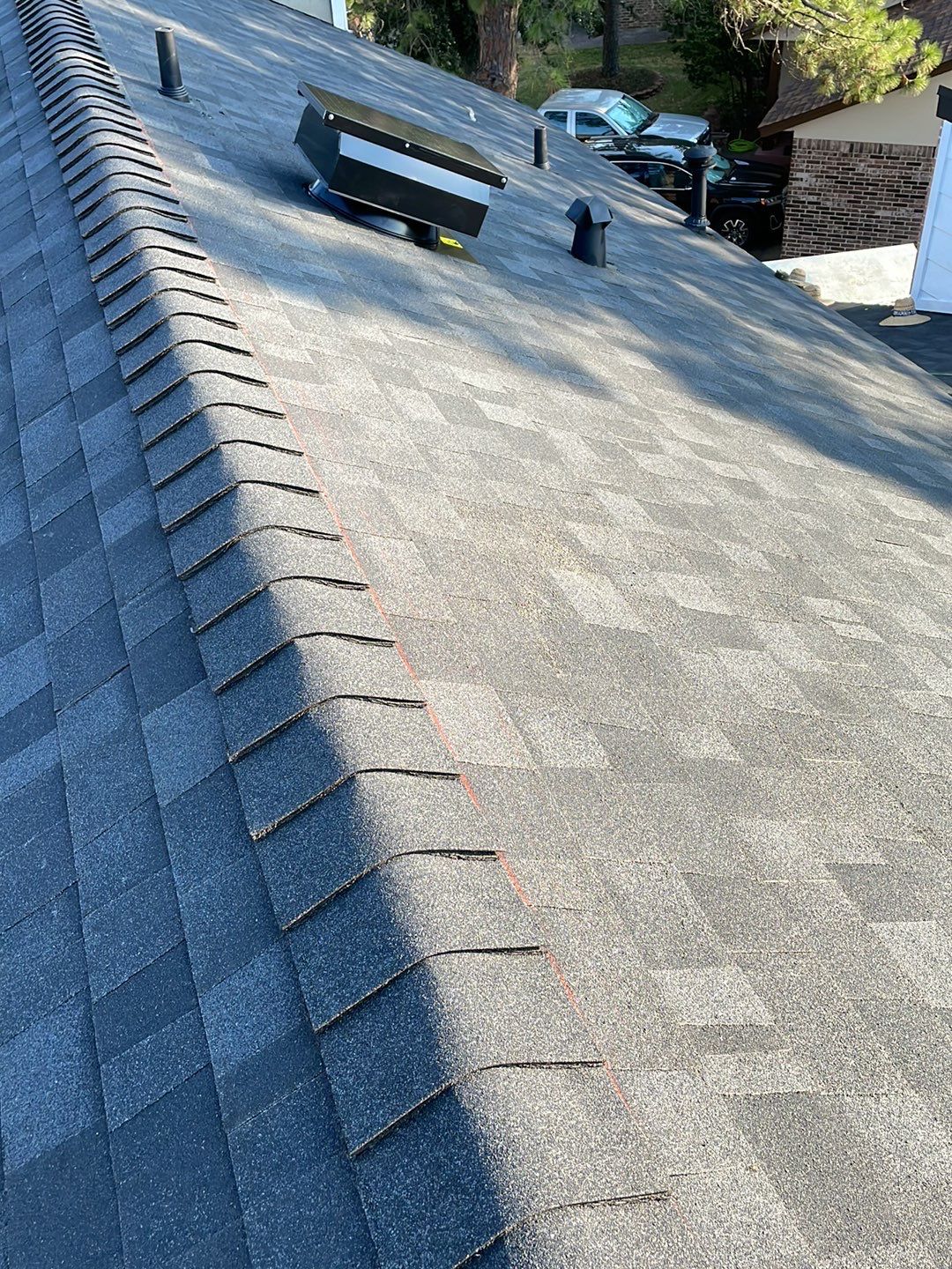Customer approved through HOAIC to replace roof, paint trim, and repair window damage. by Roof Repair Company