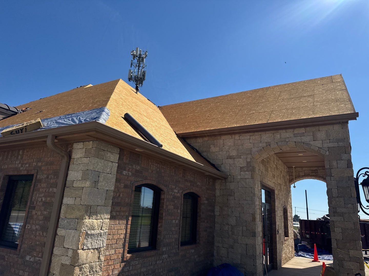 Bank Reroof by Castillo Roofing