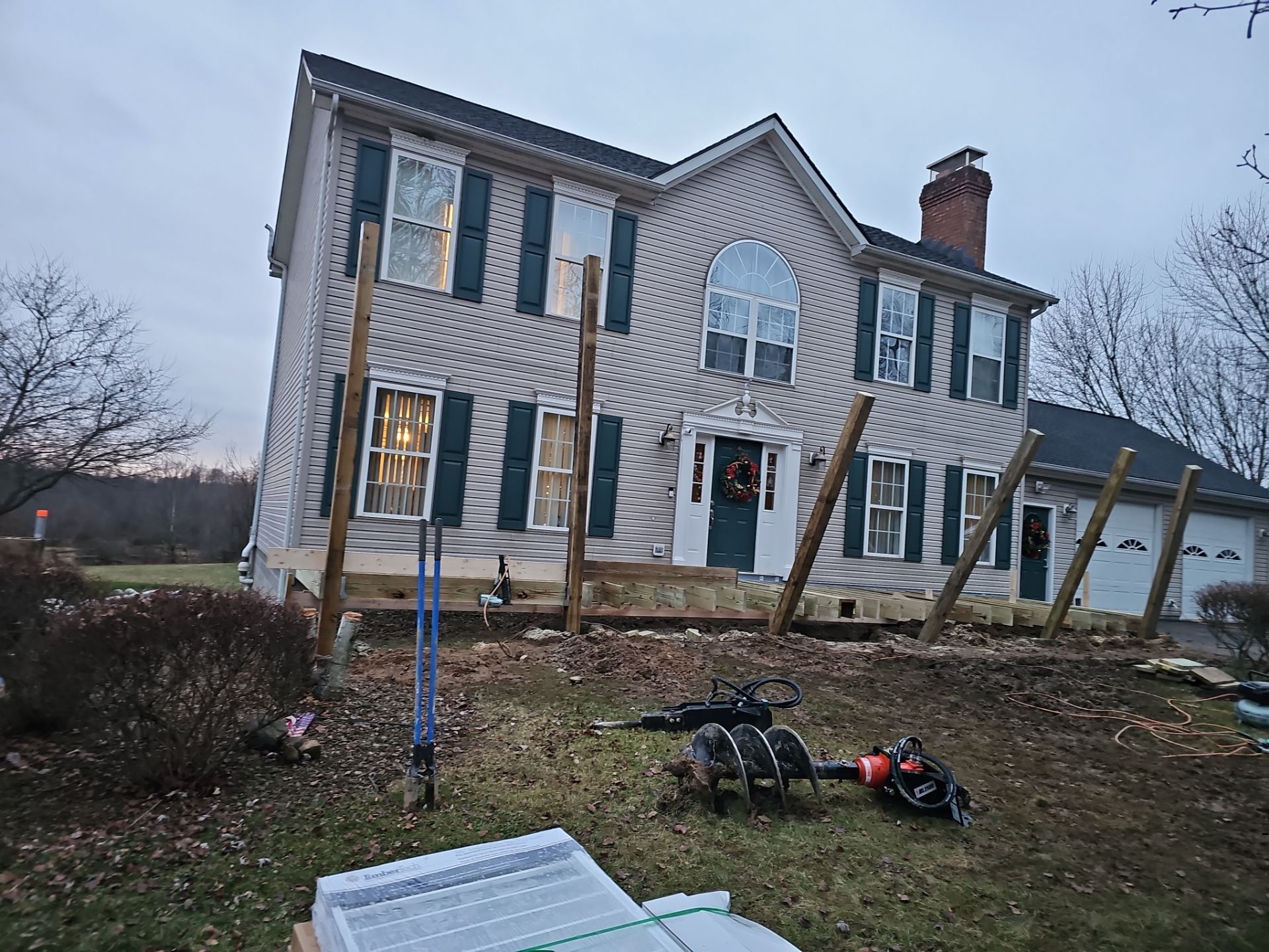 Porch by Cousins Roofing Siding & Decks