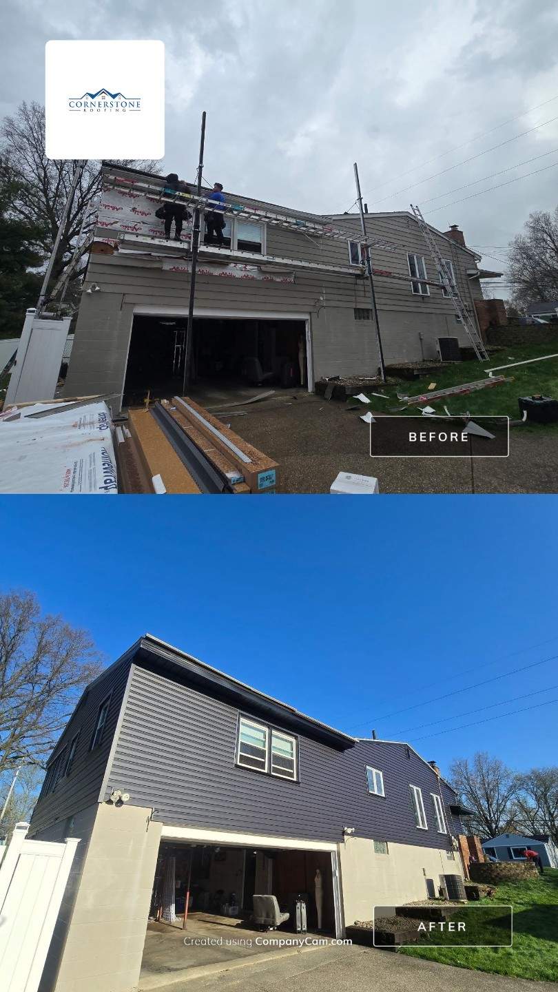 Total Exterior Glow-Up: Eclipse Siding Transformation by Cornerstone Roofing And Siding