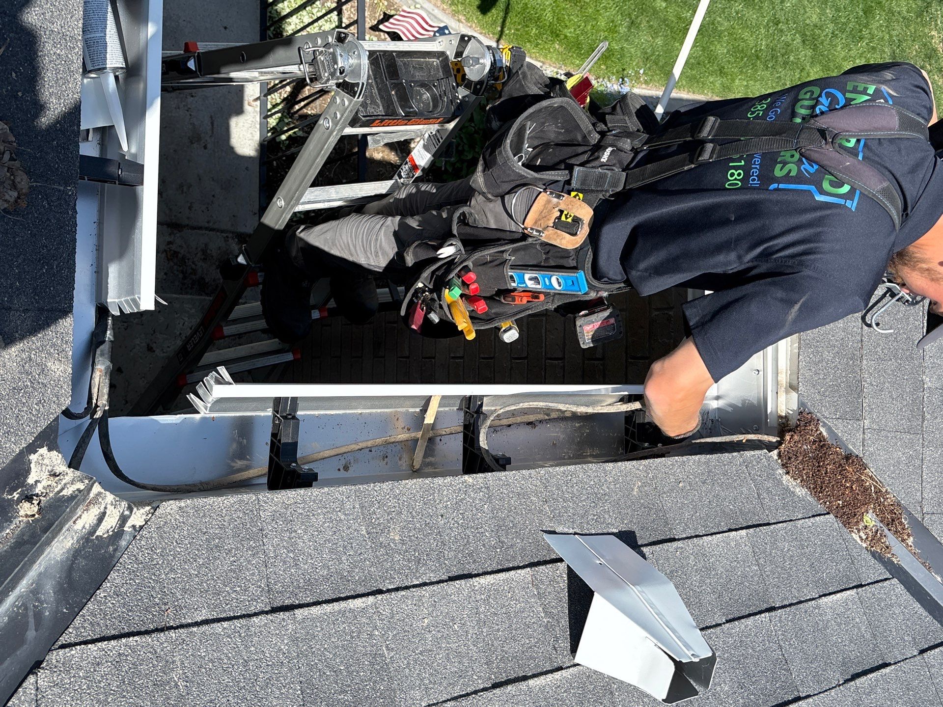 Project in Riverton by Emerald Gotcha Gutters 