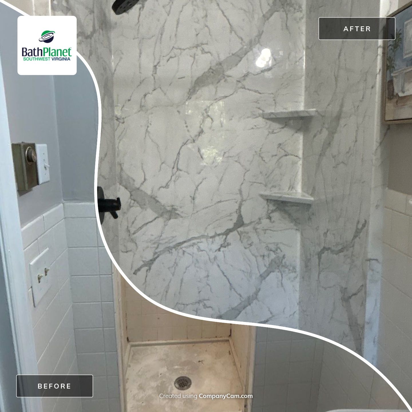 From Cavernous To Spacious by BathPlanet SW Virginia