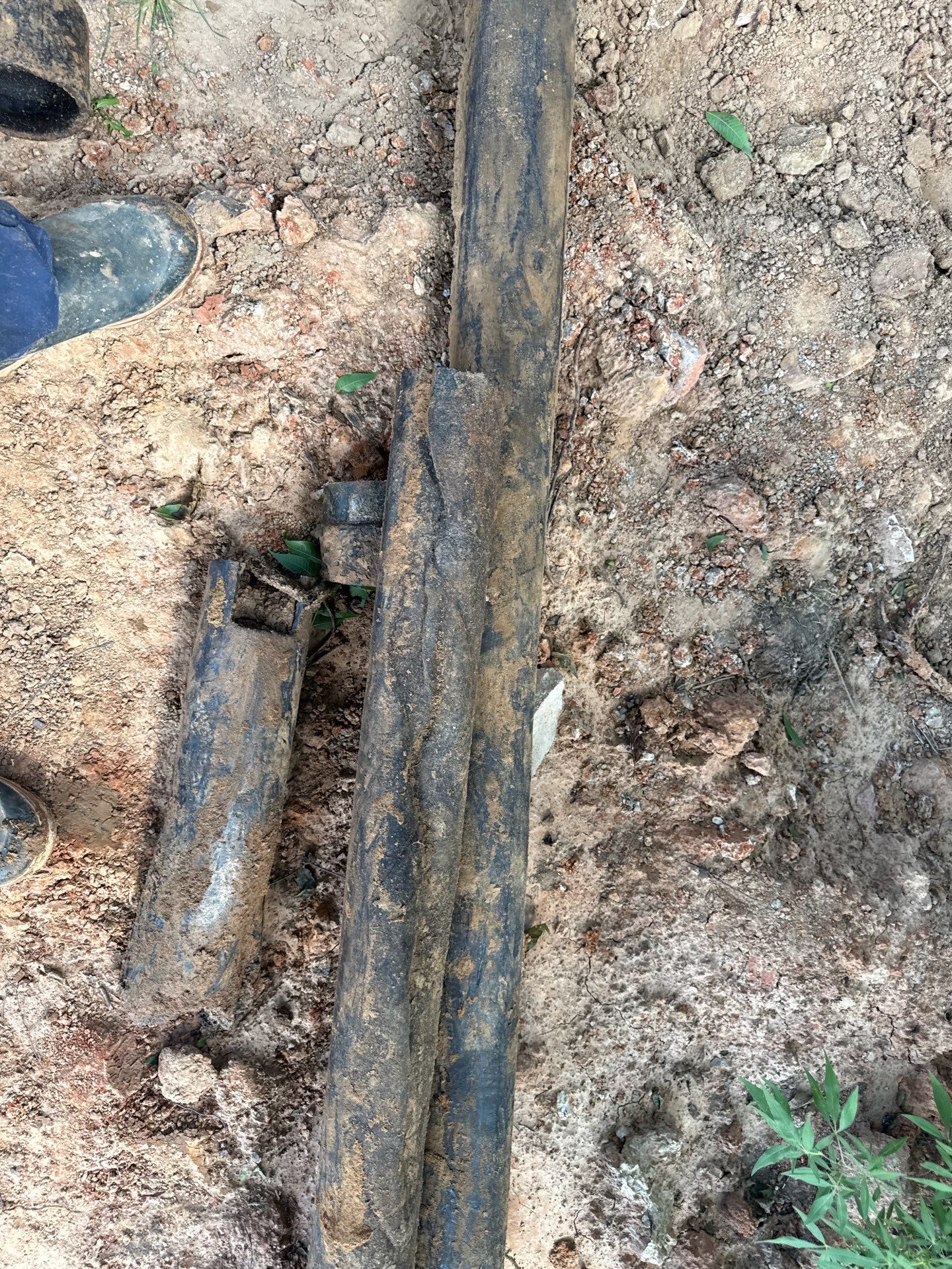 Drain Repipe Project in Mt Vernon by Rub-A-Dub Plumbing