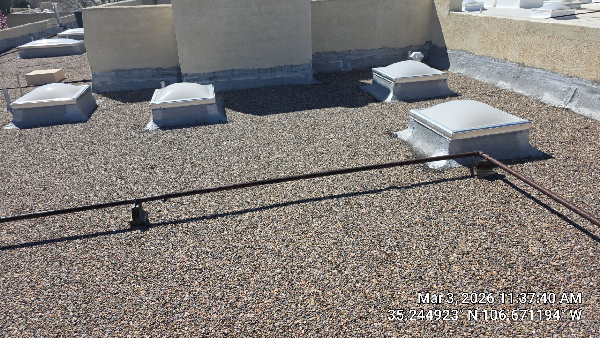 Tar and Gravel Roof Maintenance and Skylight Sealing in Rio Rancho by Doyle Roof Masters Inc