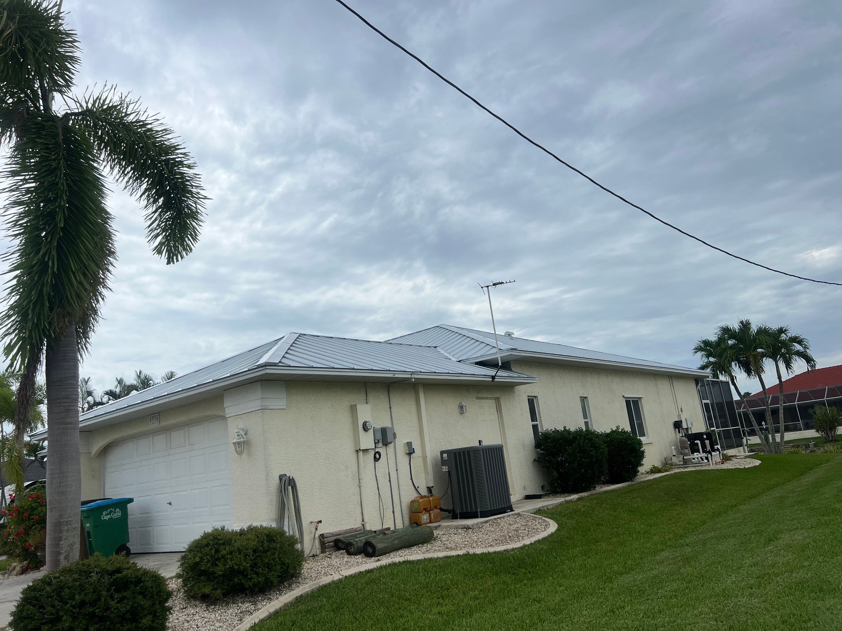 Residential Roofing Installation using Standing Seam Metal by Protek Roofing Heating Air & Solar