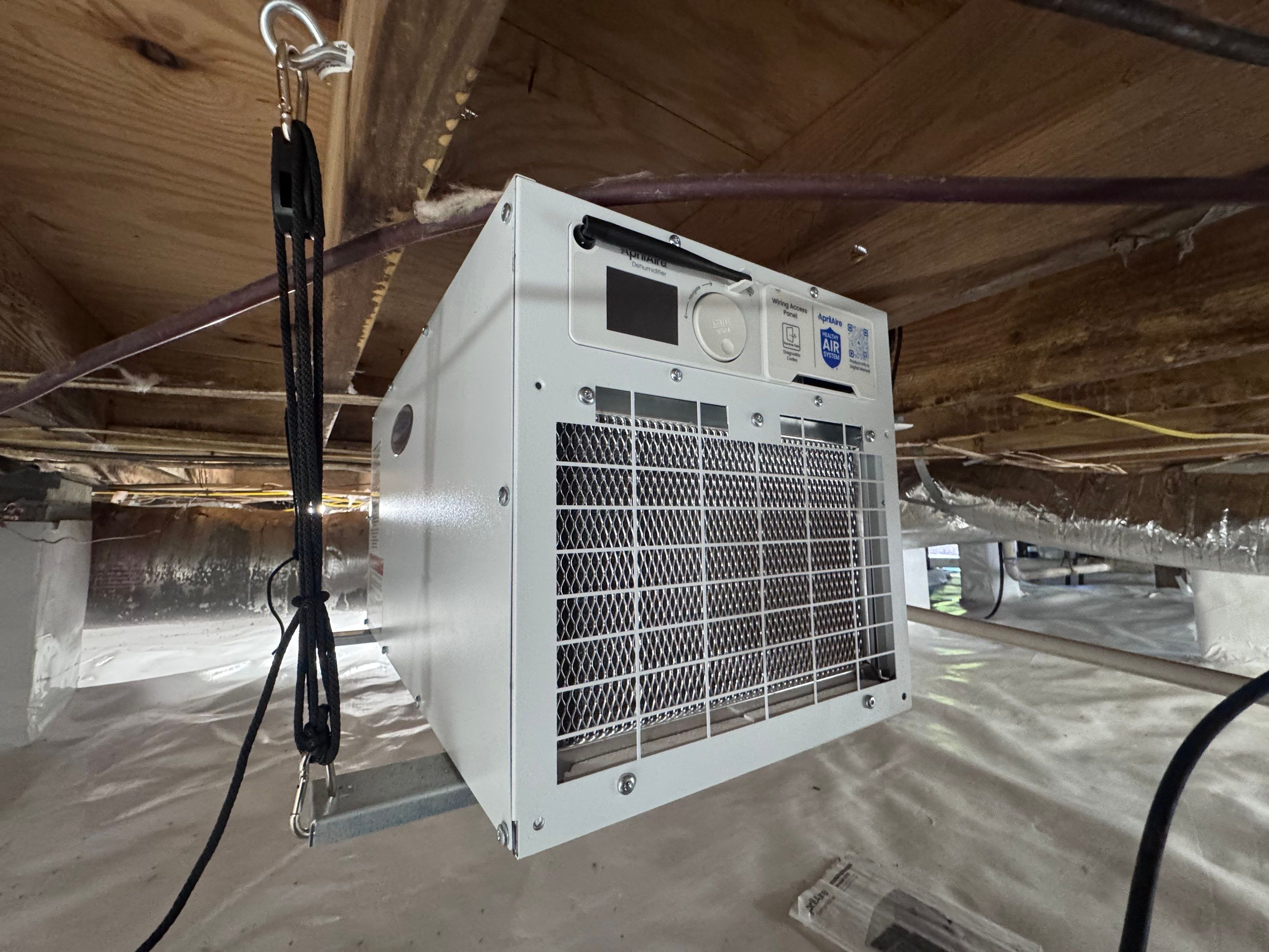 Encapsulation, Attic Insulation, and Attic Fan Project by Impact Crawlspace