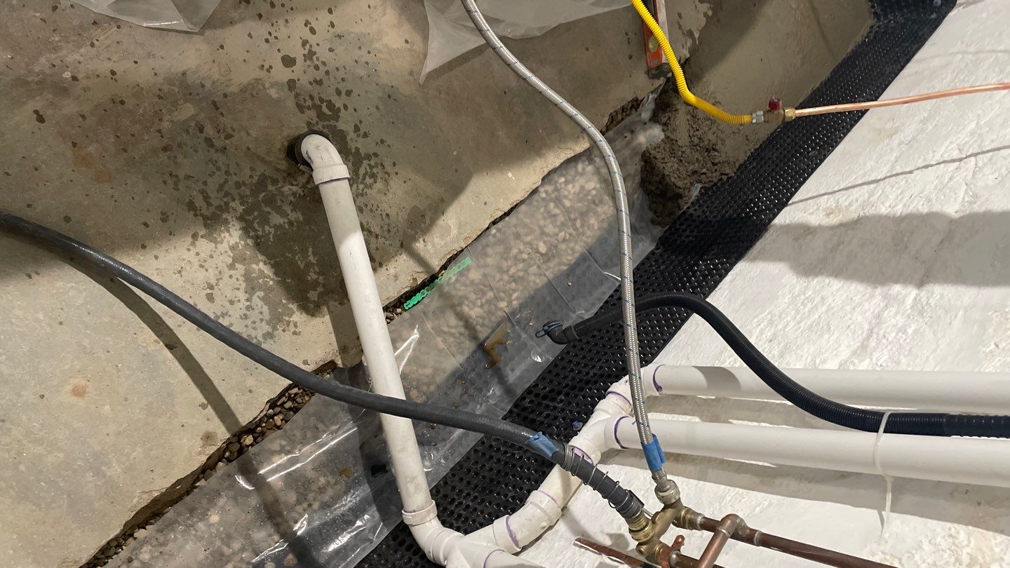 Interior Drain Tile & Wall Drainage in Northeast Minneapolis by Waterproofing Northeast