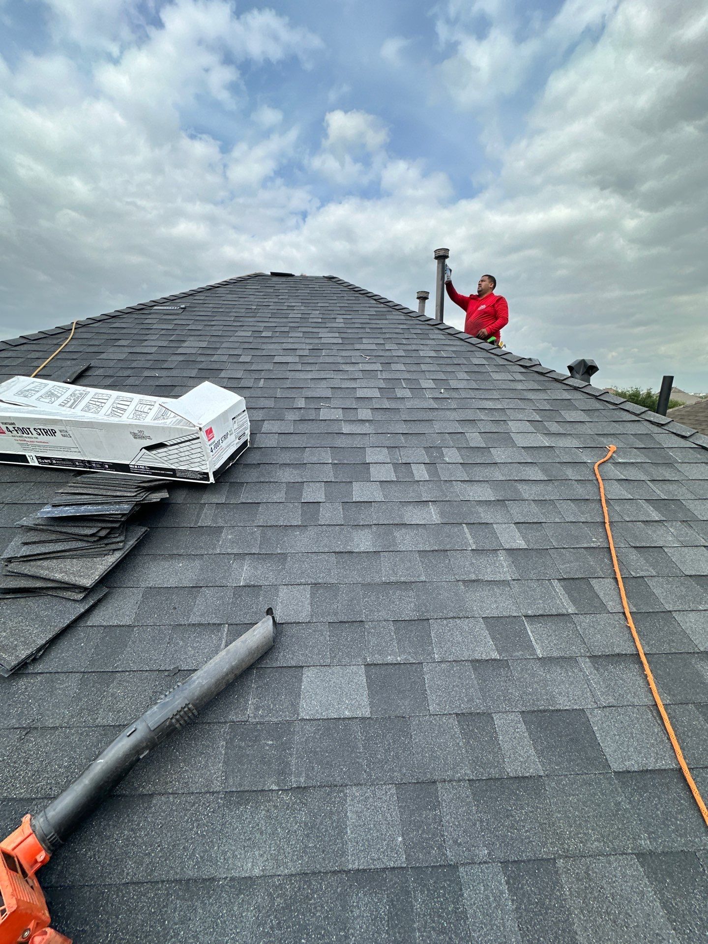 Project in Katy by Motion Roofing