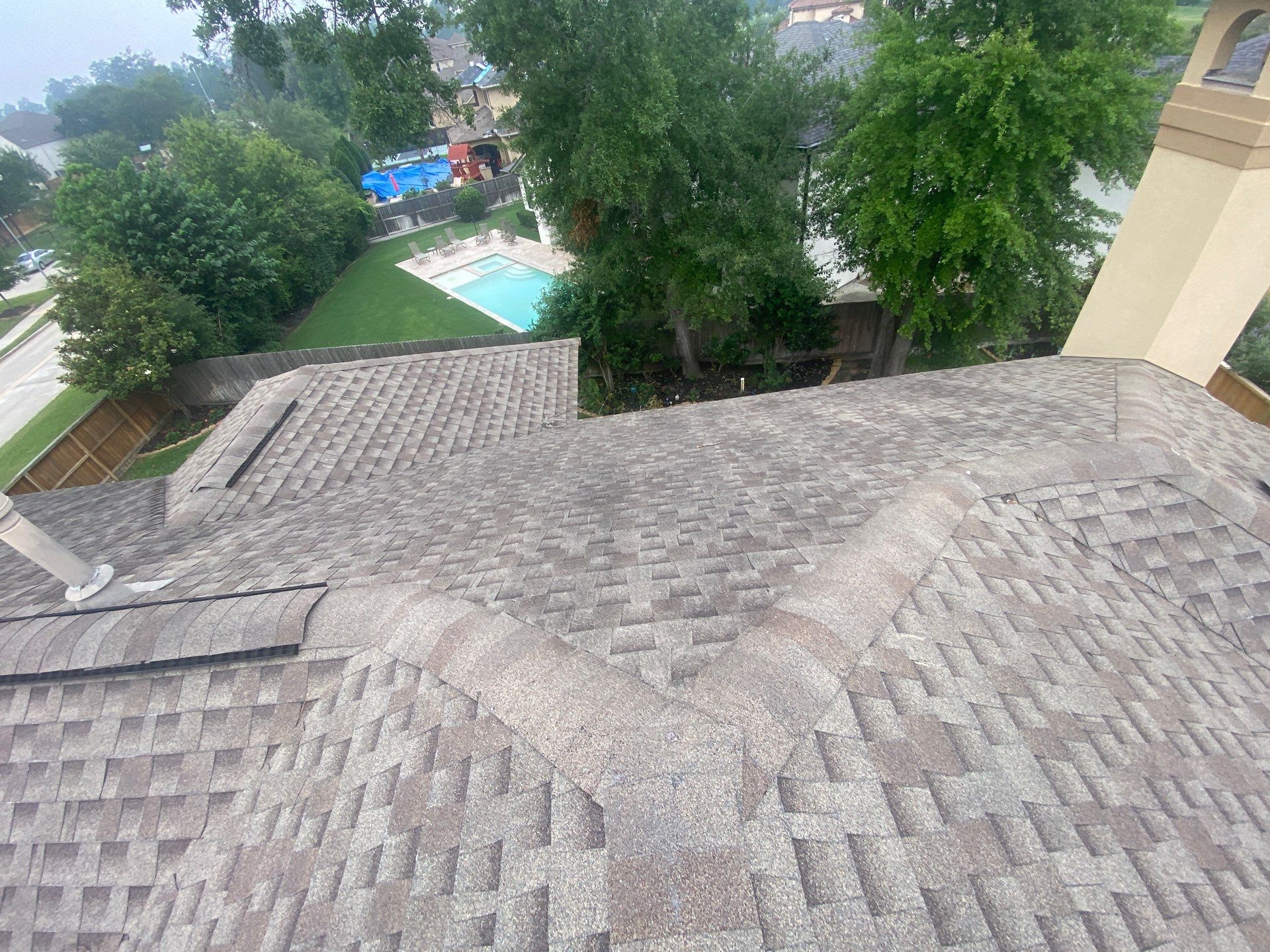 Residential Roofing Repair using Owen's Corning Duration (Lifetime) Shingles by Roof Repair Company