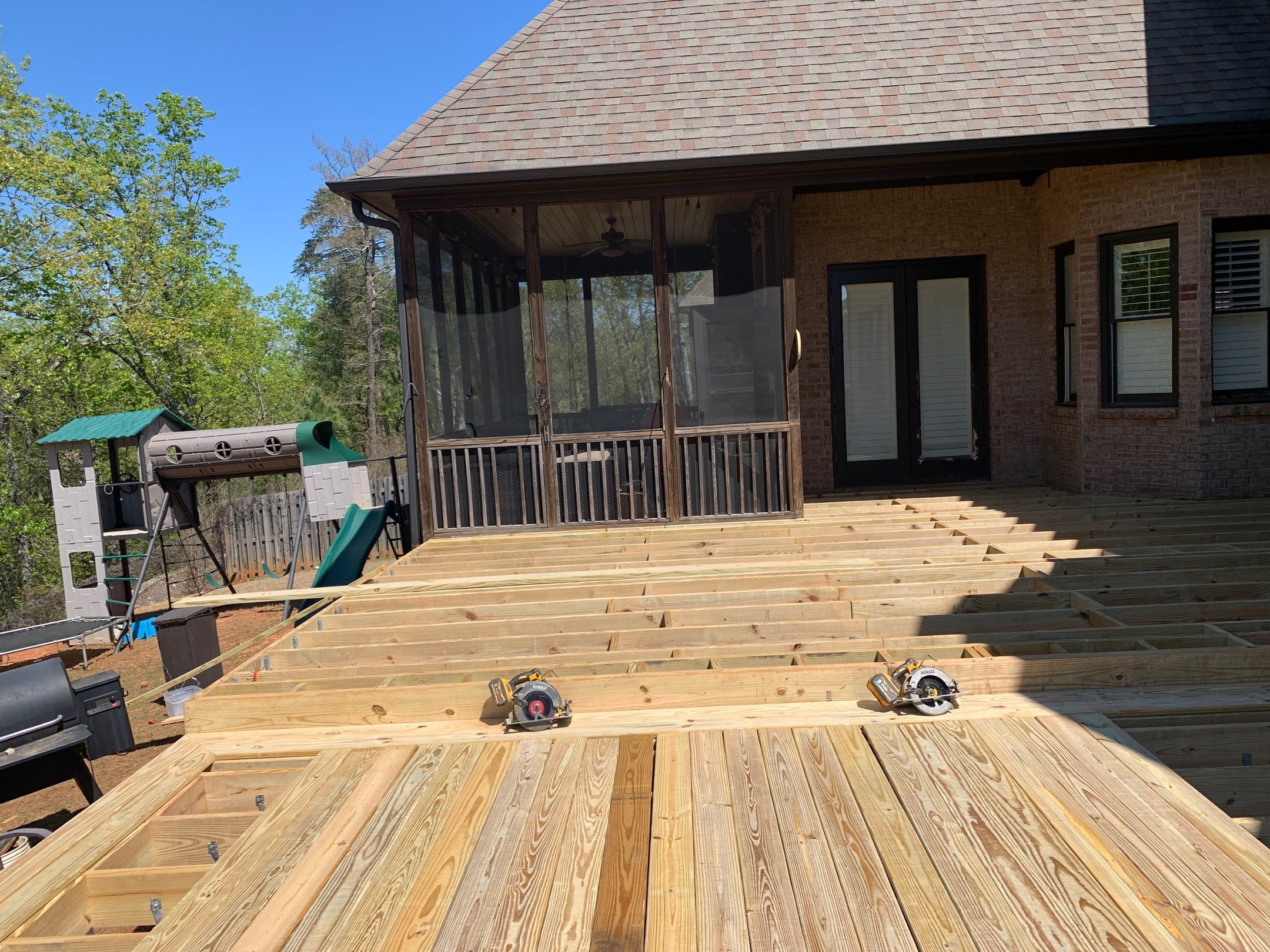 Scout Ridge - Deck Installation  by Pillar and Pine