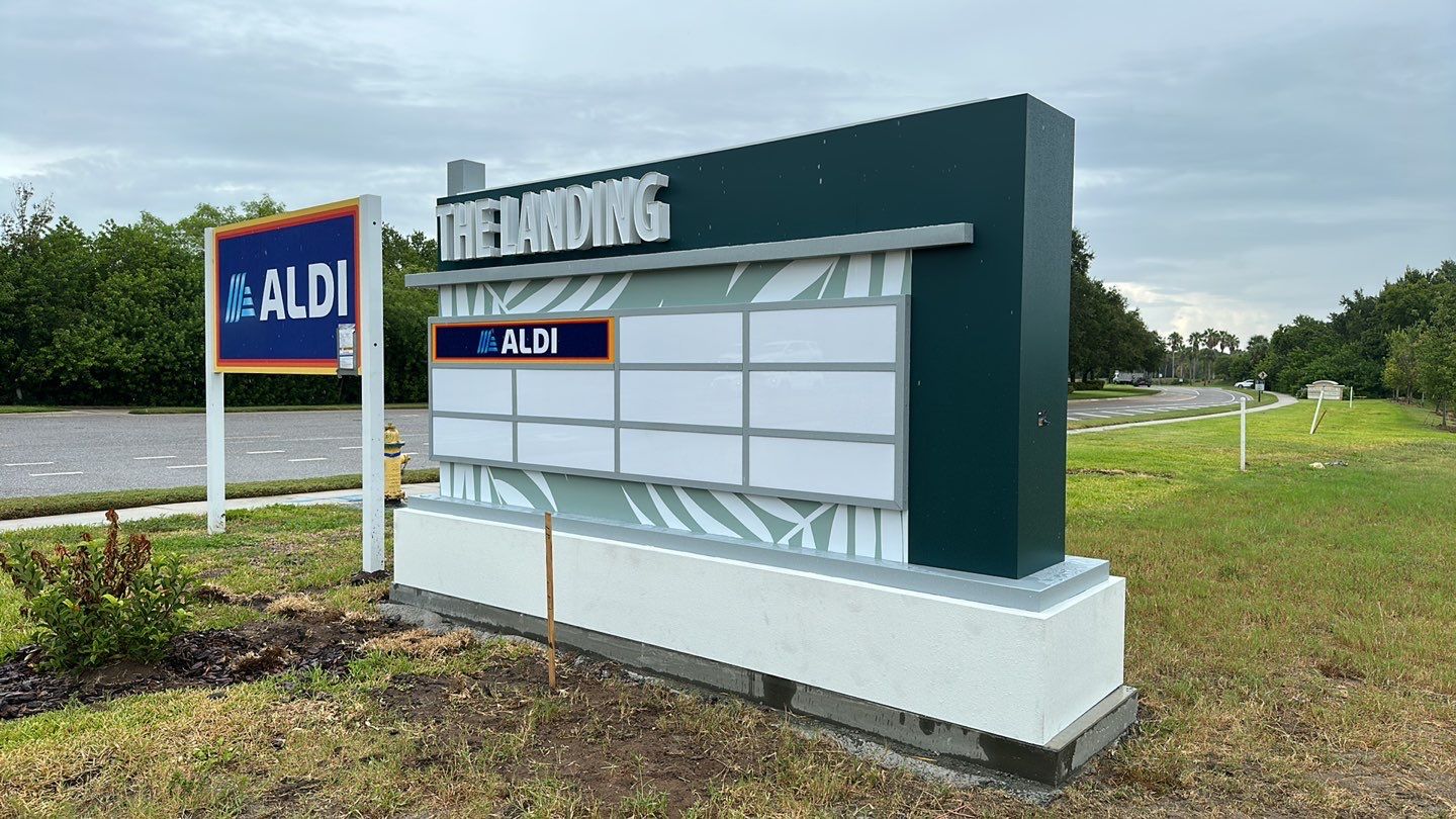 Monument Signs for The Landing by SignCrafters