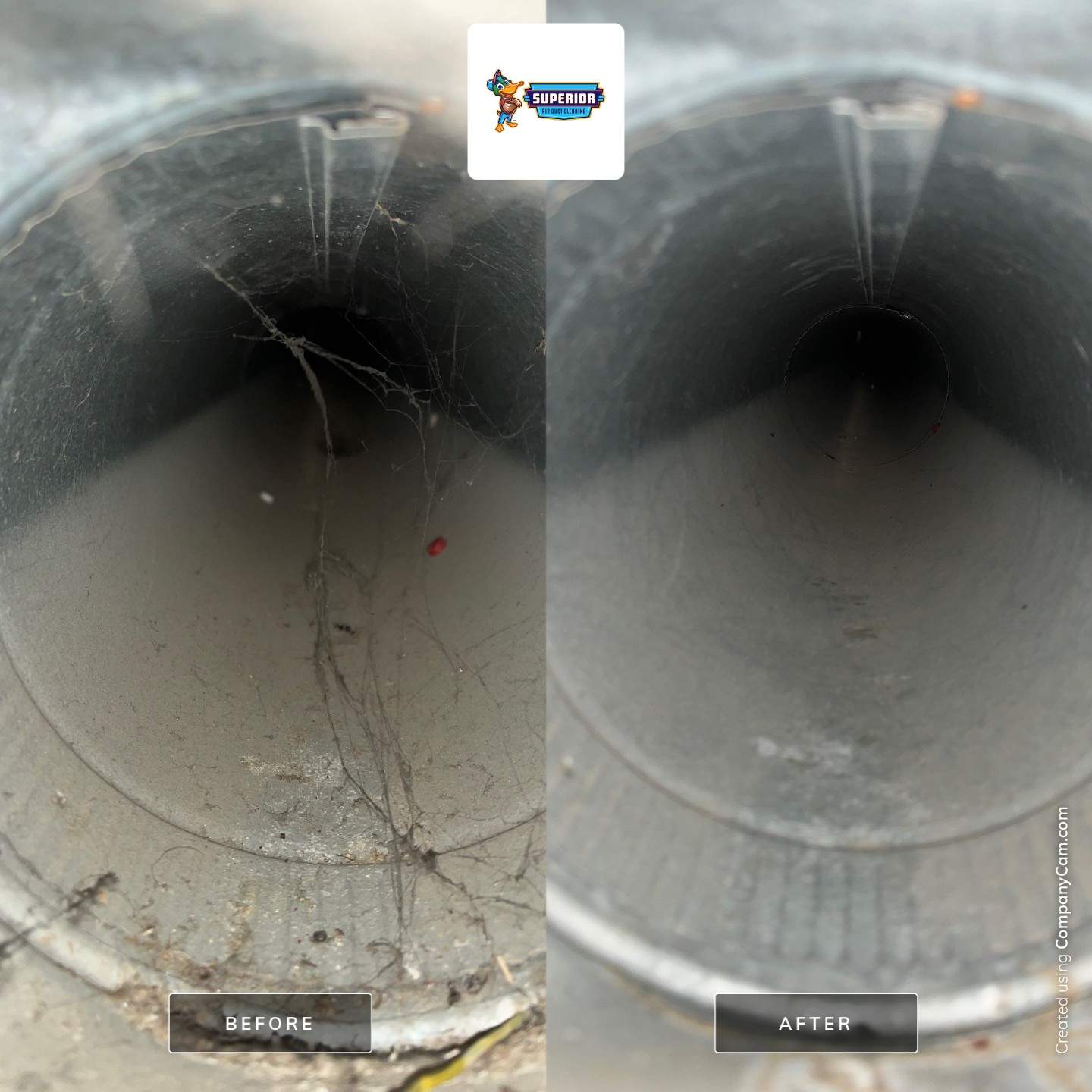 Air Duct Cleaning With a Vacuum Truck in Austintown, OH by Superior Air Duct Cleaning