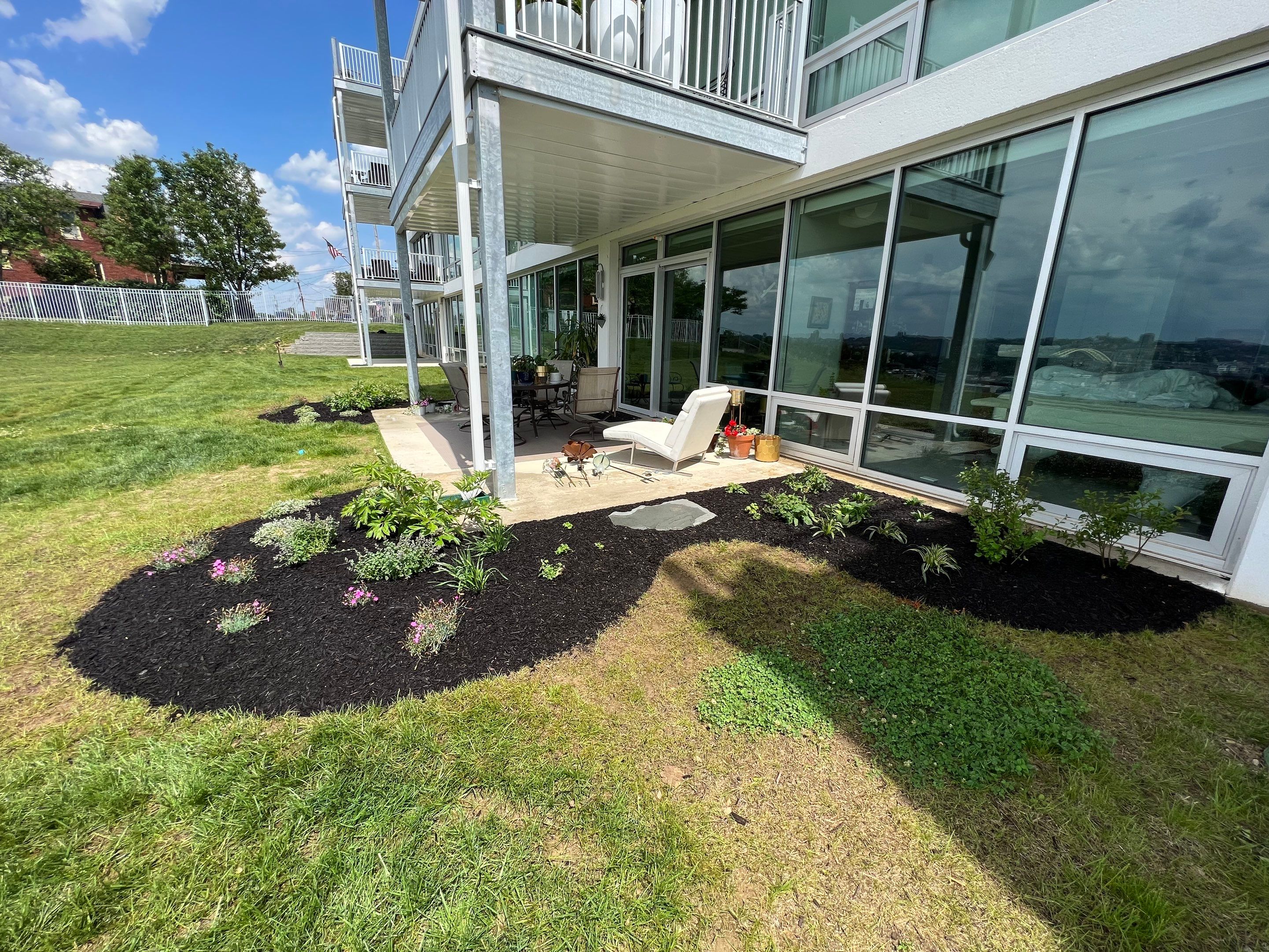 Landscape Bed Creation & Plant Install by Reisenberg’s Lawn & Landscape, LLC