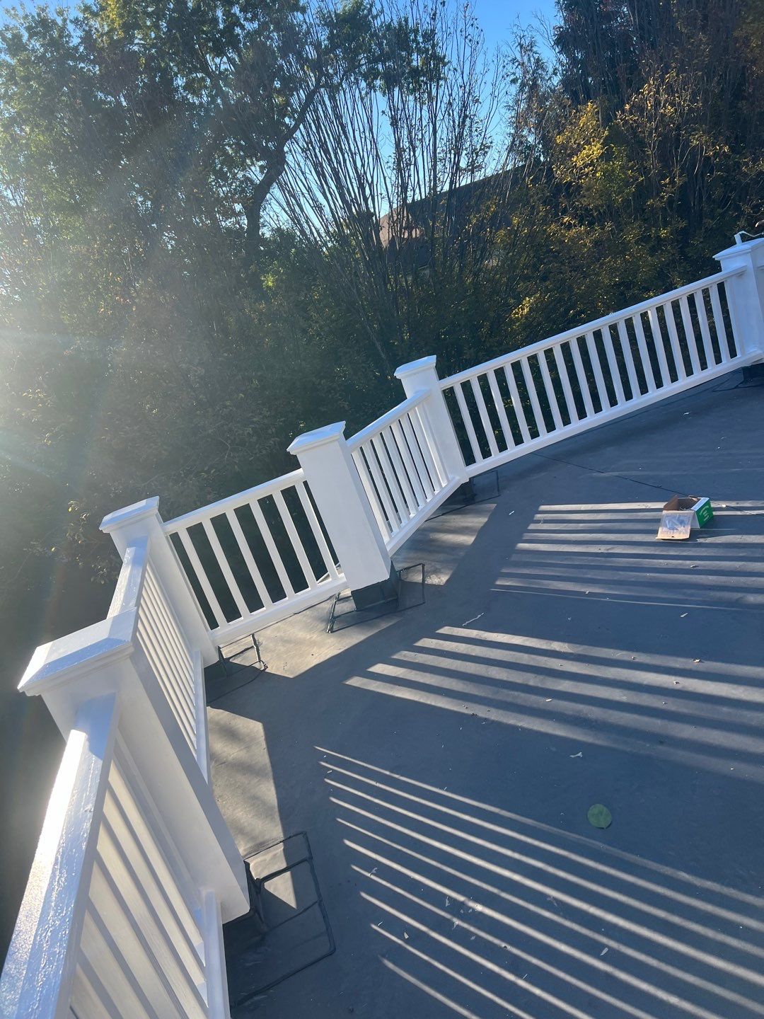 McLean - Residential Flat Roof Replacement with Carlisle Syntec EPDM by RM Banning, Inc.