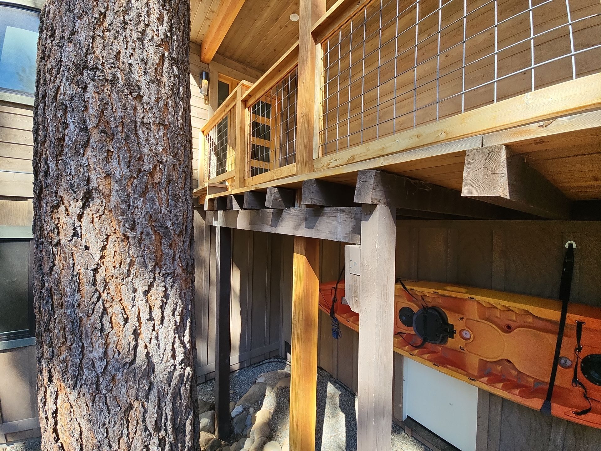 Gas Meter Shed/Walkway Remediation by The Tahoe Tradesman
