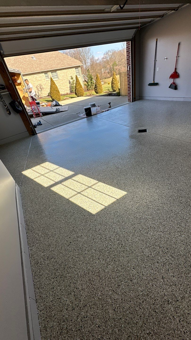 Driveway + Garage + Walkway Project in Meridian by Floors in a Day, Inc