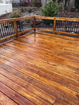 Deck using Wood Sealant