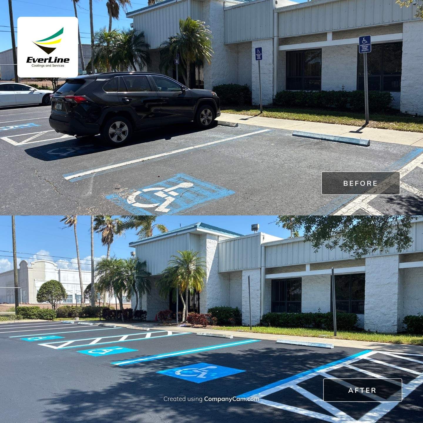 Asphalt Sealcoating, Line Striping, Crack Sealing, Asphalt Repair by Everline Coatings & Services - Southwest FL