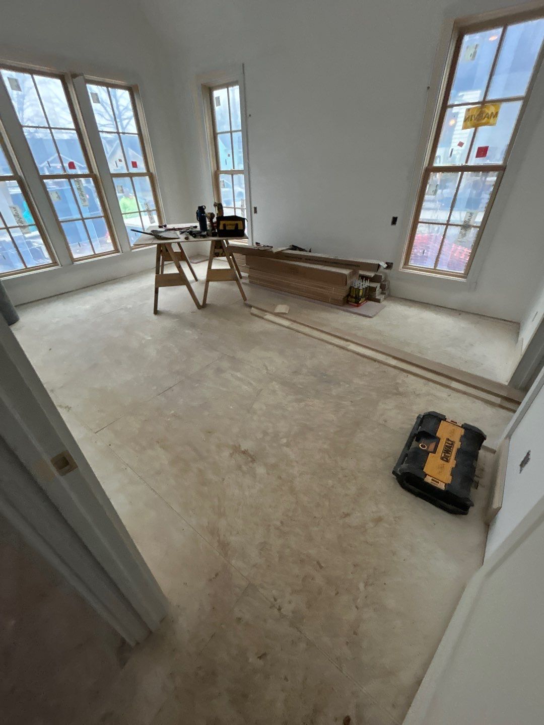 Full home remodel with new hardwood throughout  by Footprints Floors of Nashville