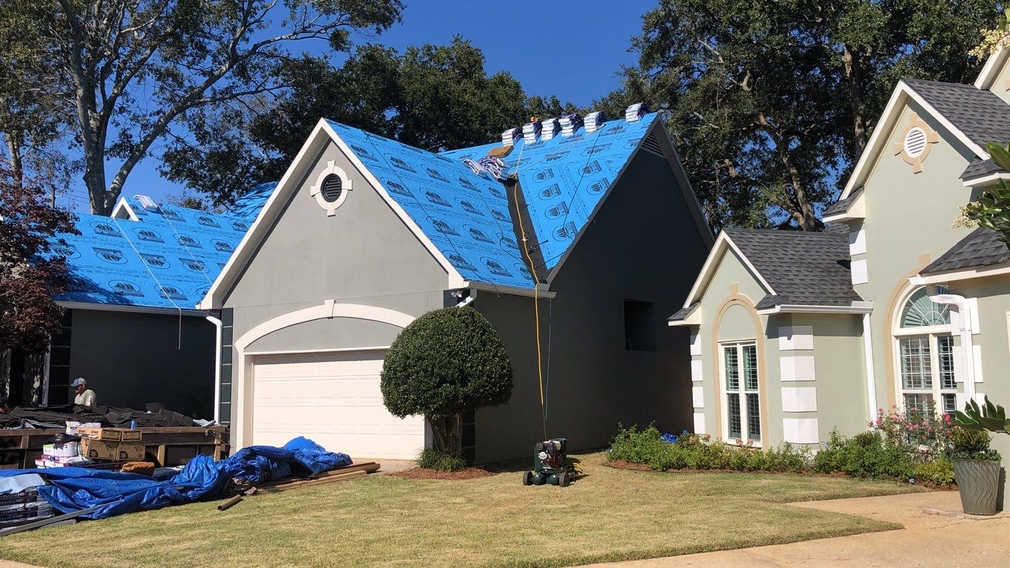 Residential Roofing Installation using Roof Replacement by American Roofing & Construction LLC