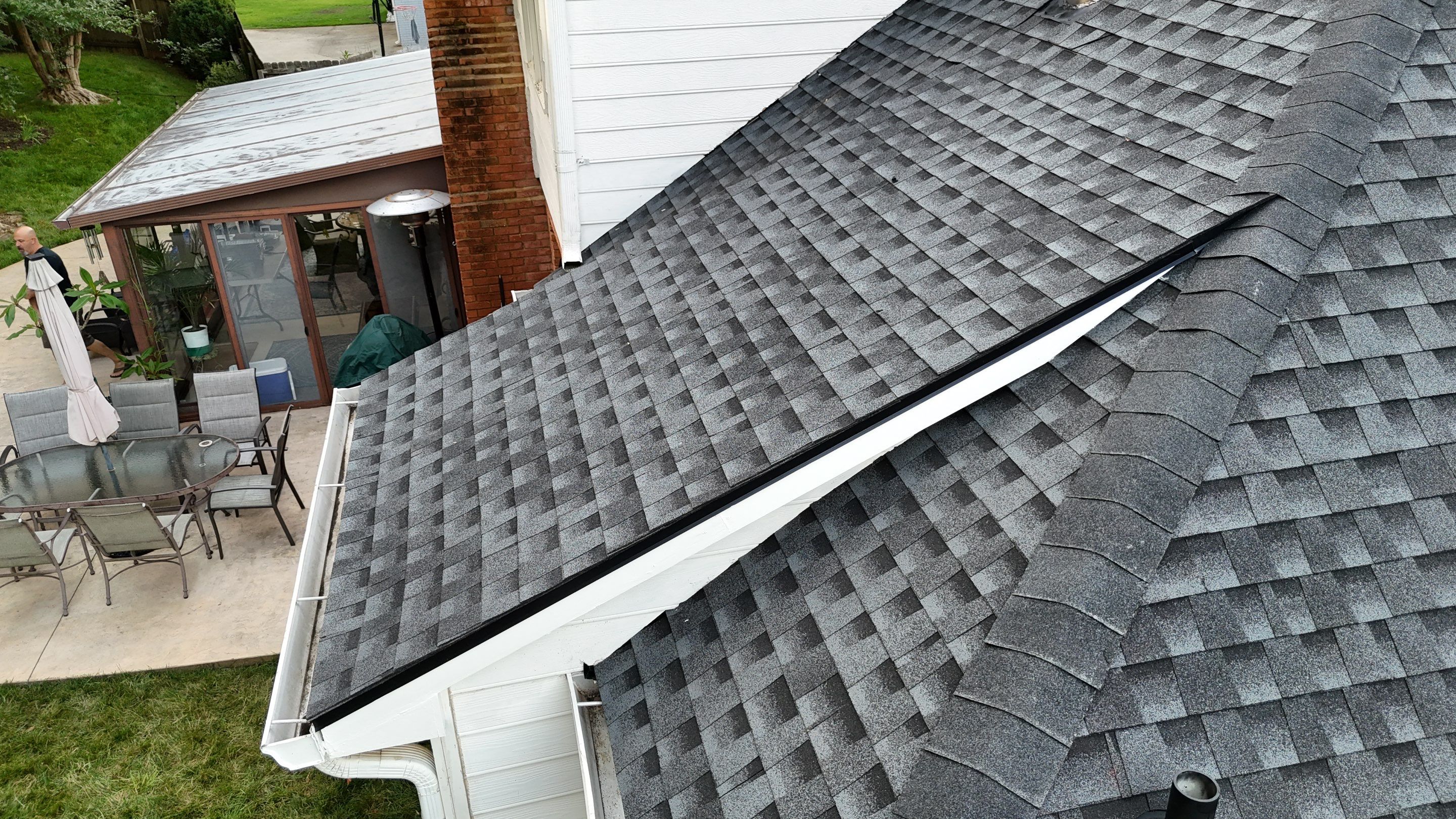 Roswell, GA Roof Replacement, GAF Timberline HDZ Charcoal Black by Reset Roofing