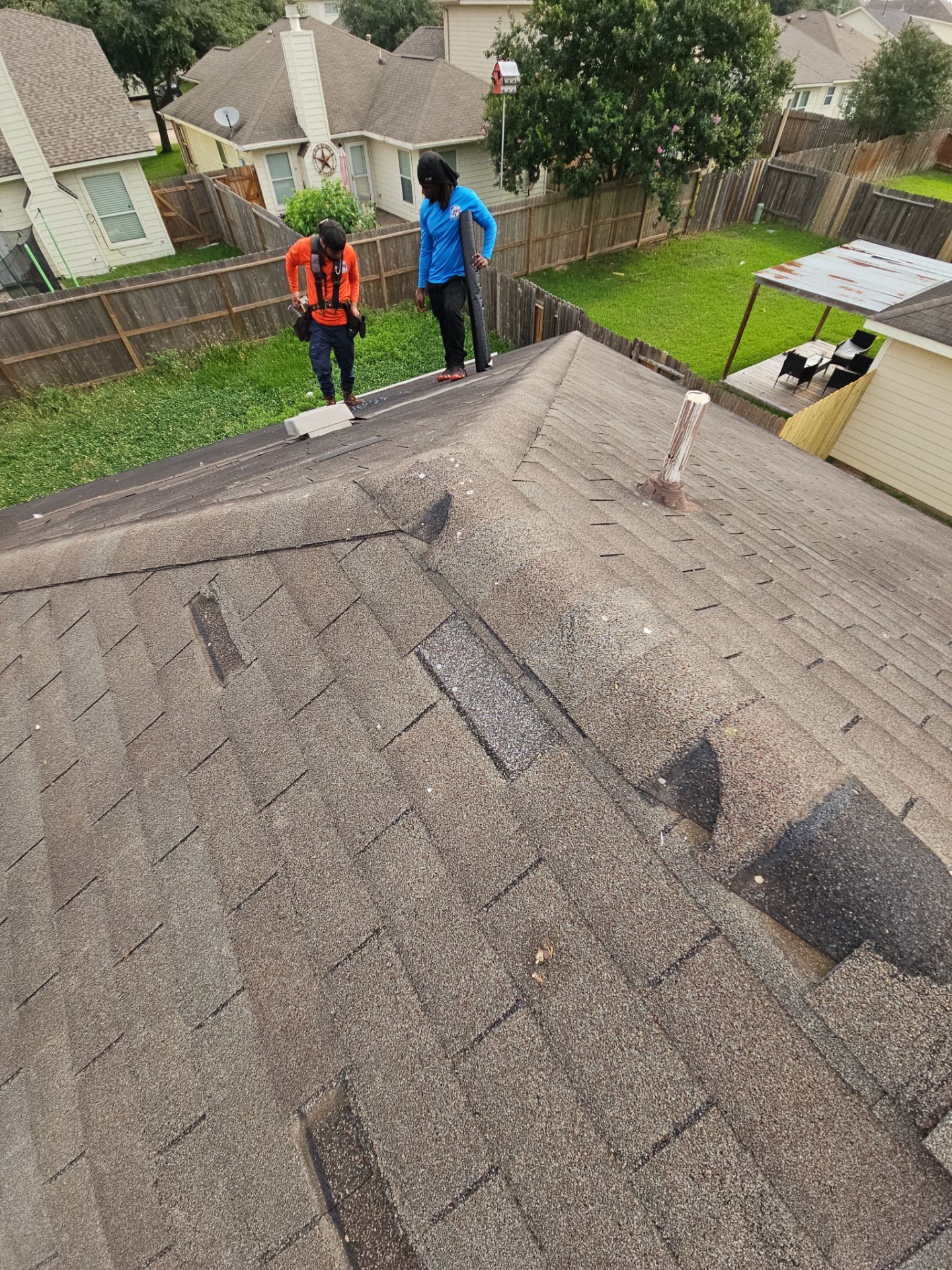 Residential Roofing Repair using Owen's Corning Duration (Lifetime) Shingles by Roof Repair Company