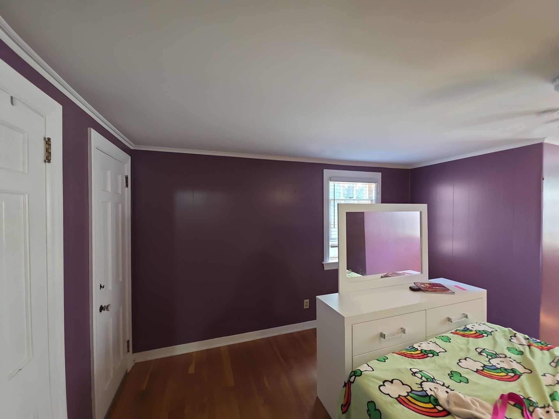 Interior Bedroom Painting and Drywall Repair in Grand Rapids by Gordon Painting