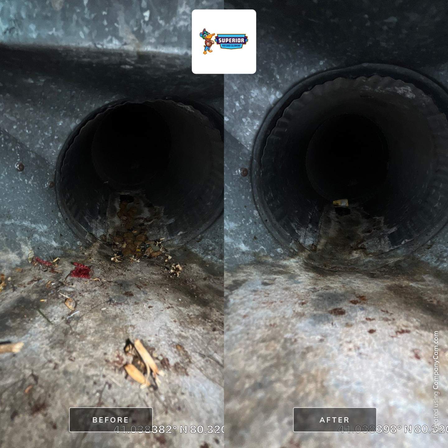 Air Duct Cleaning With a Vacuum Truck in New Castle, PA by Superior Air Duct Cleaning