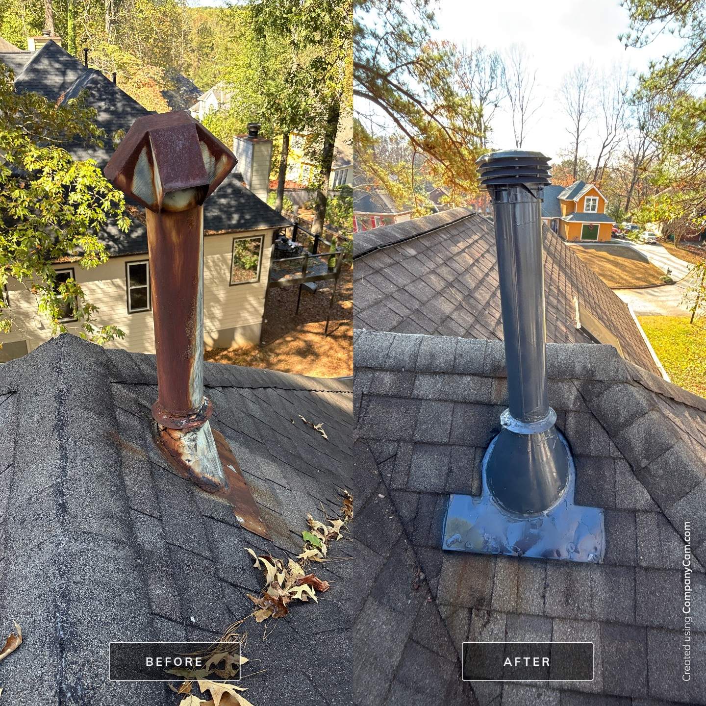 Install Exhaust Vents by Deerfield Roofing LLC
