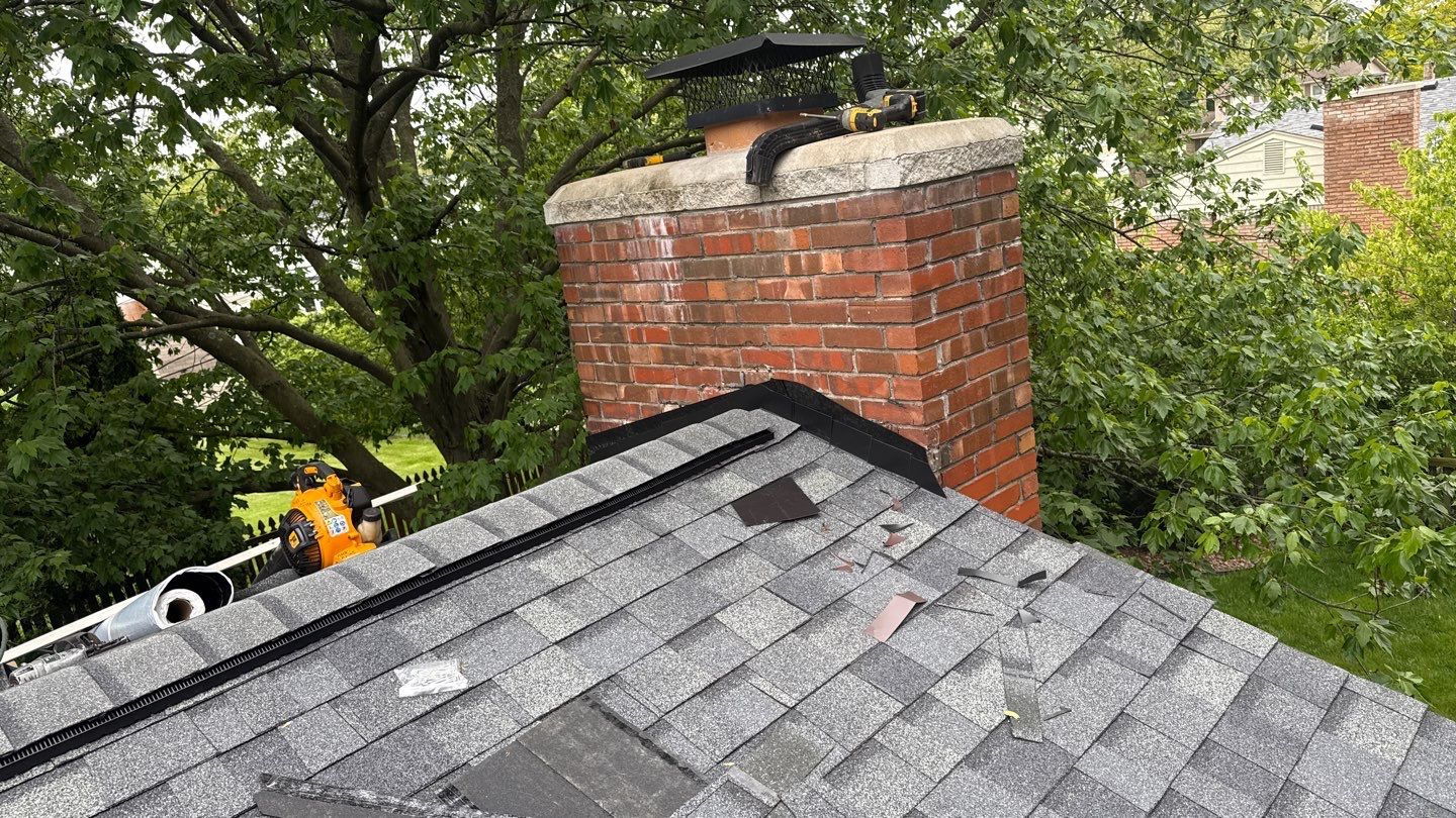 Roof Replacement using Owens Corning Estate Gray by 180 Contractors