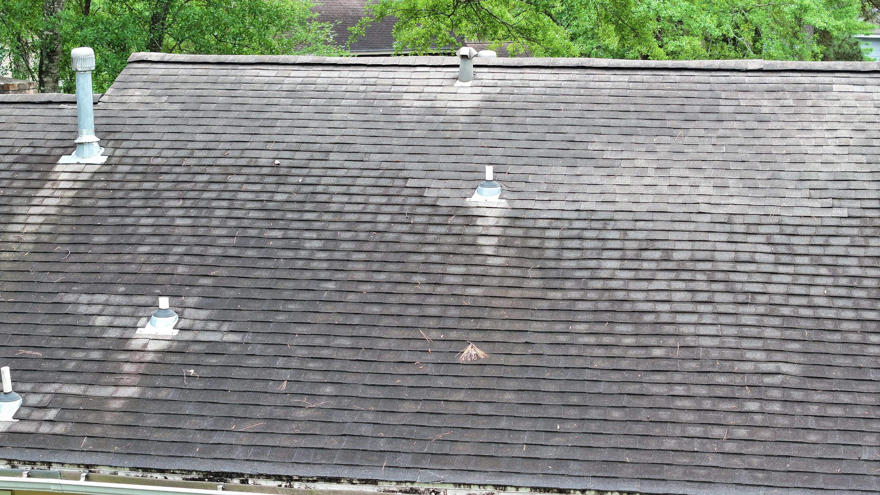 Roof Leak Repair with Peel-and-Stick Membrane — Spring, TX by PL Roofing & SB Roofing, LLC.